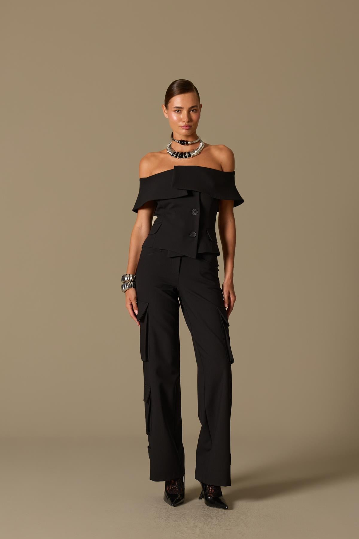 NOK Starborn Cargo Pants Limited Edit Black