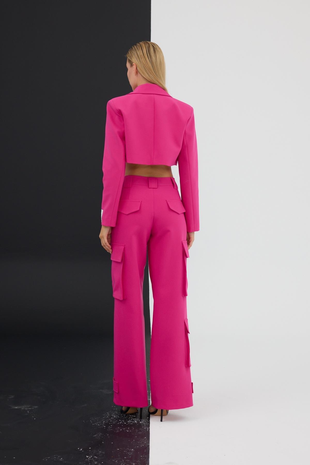 NOK Starborn Cargo Pants Limited Edit Fuchsia