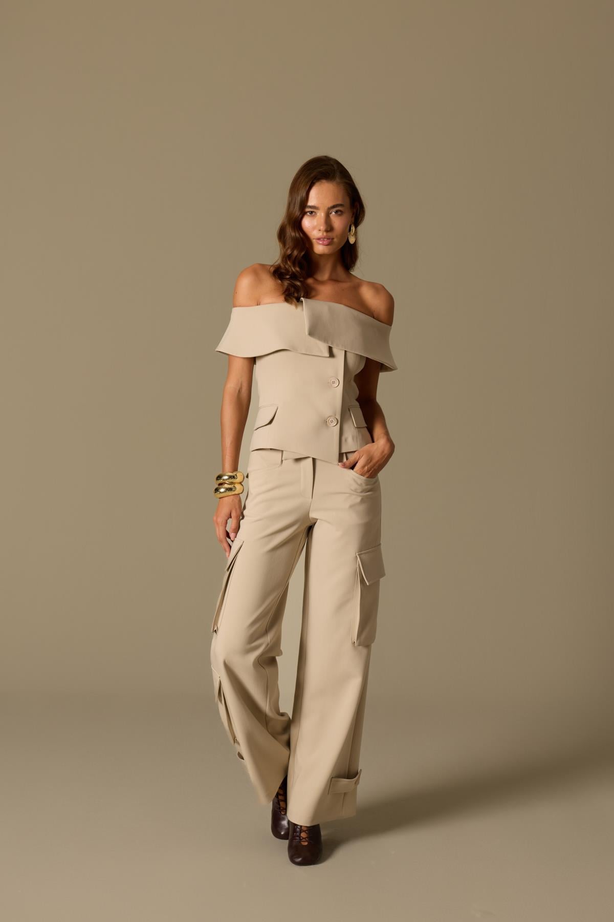 NOK Starborn Cargo Pants – Limited Edit Beige