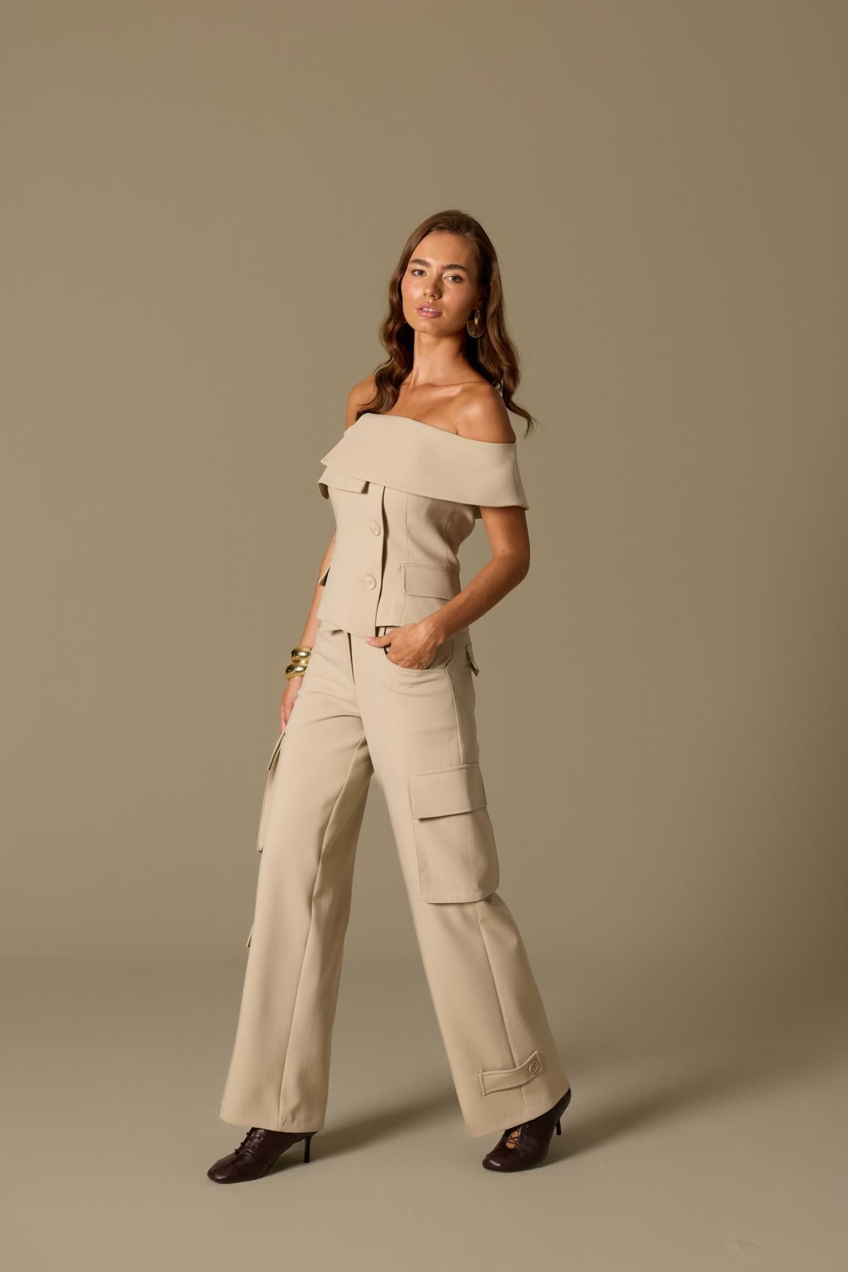 NOK Starborn Cargo Pants – Limited Edit Beige