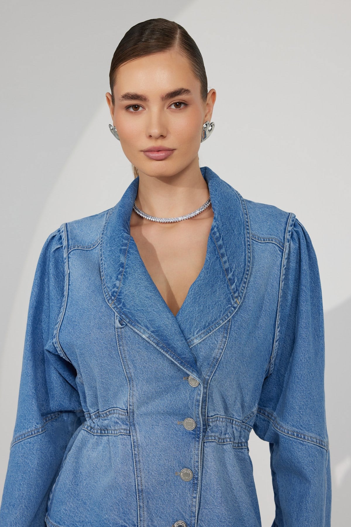Power Denim Jacket Blue