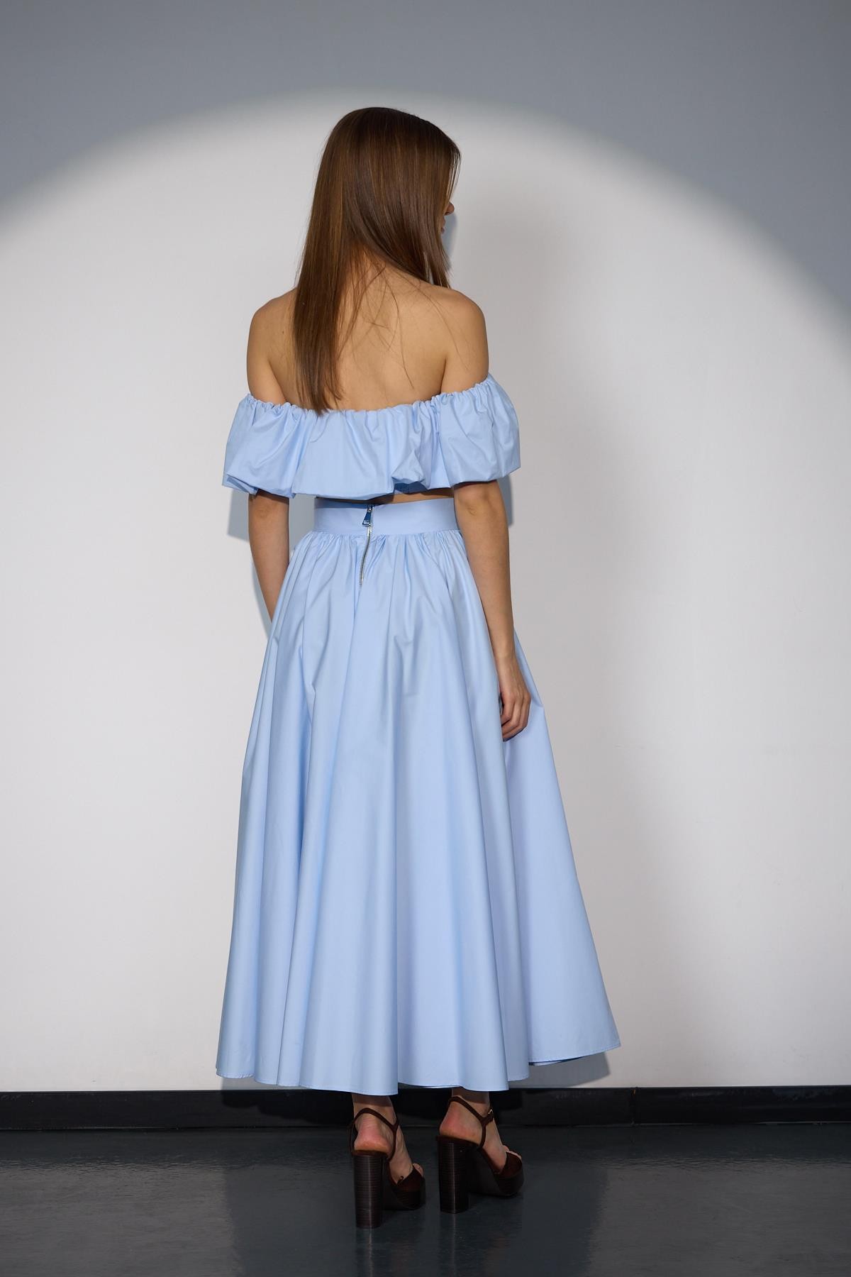 Pure Elegance Maxi Boy Etek Mavi