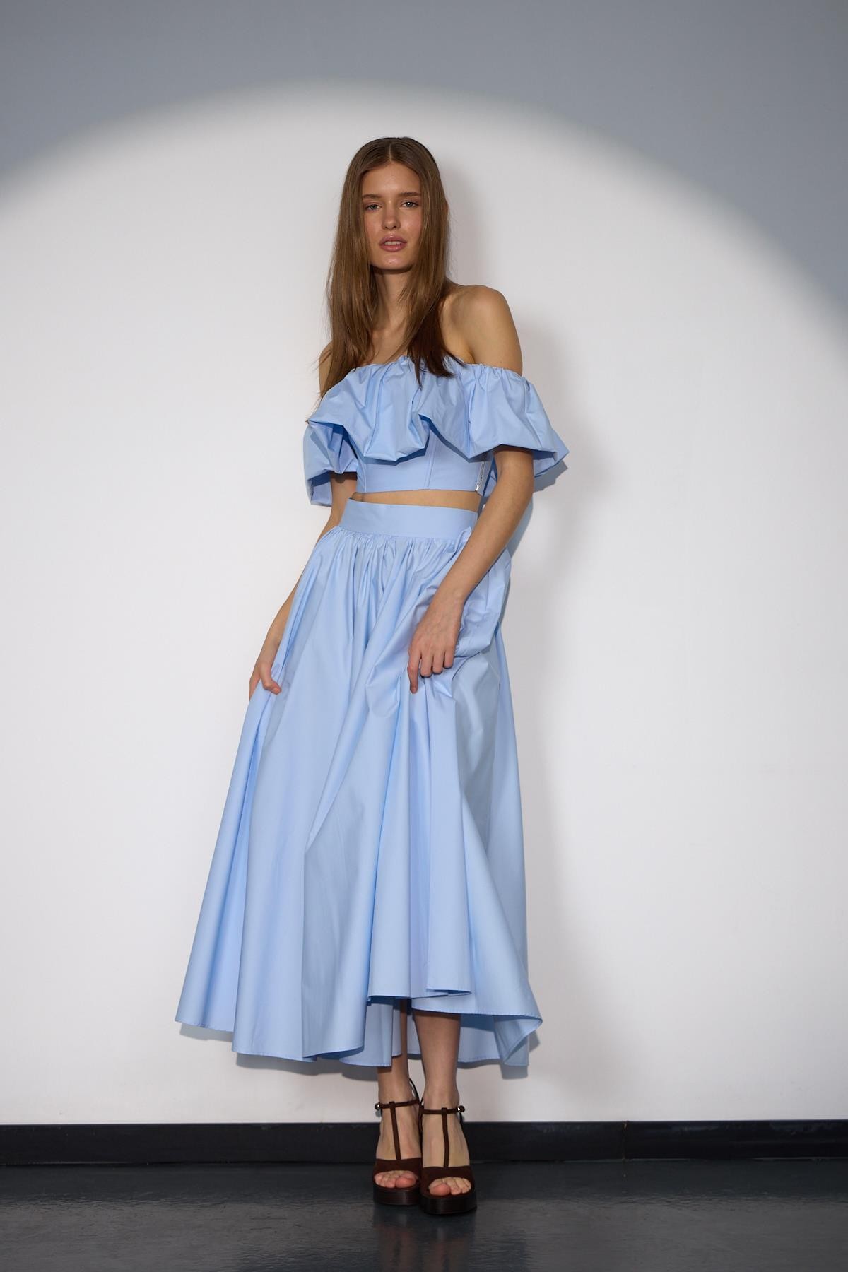 Pure Elegance Maxi Boy Etek Mavi
