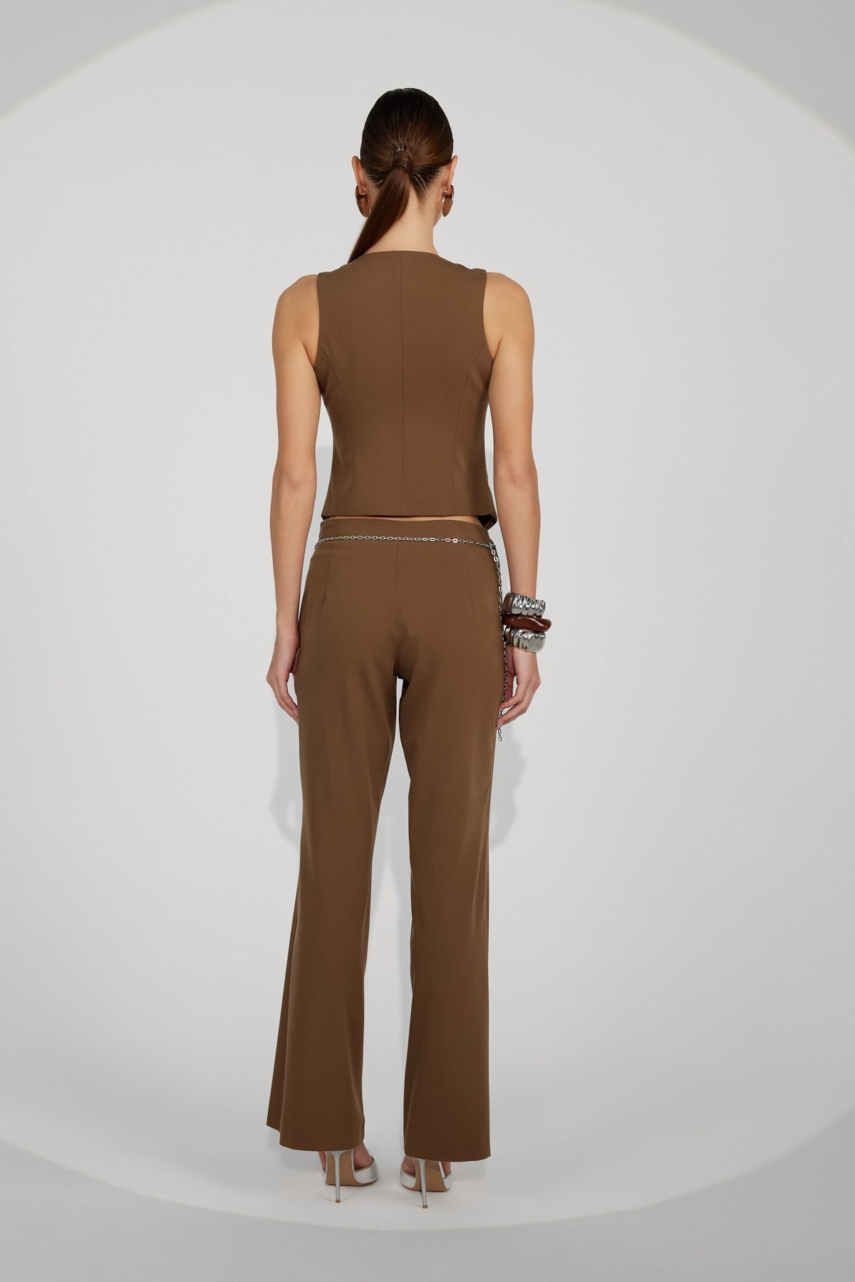 Pure Line Pants Brown