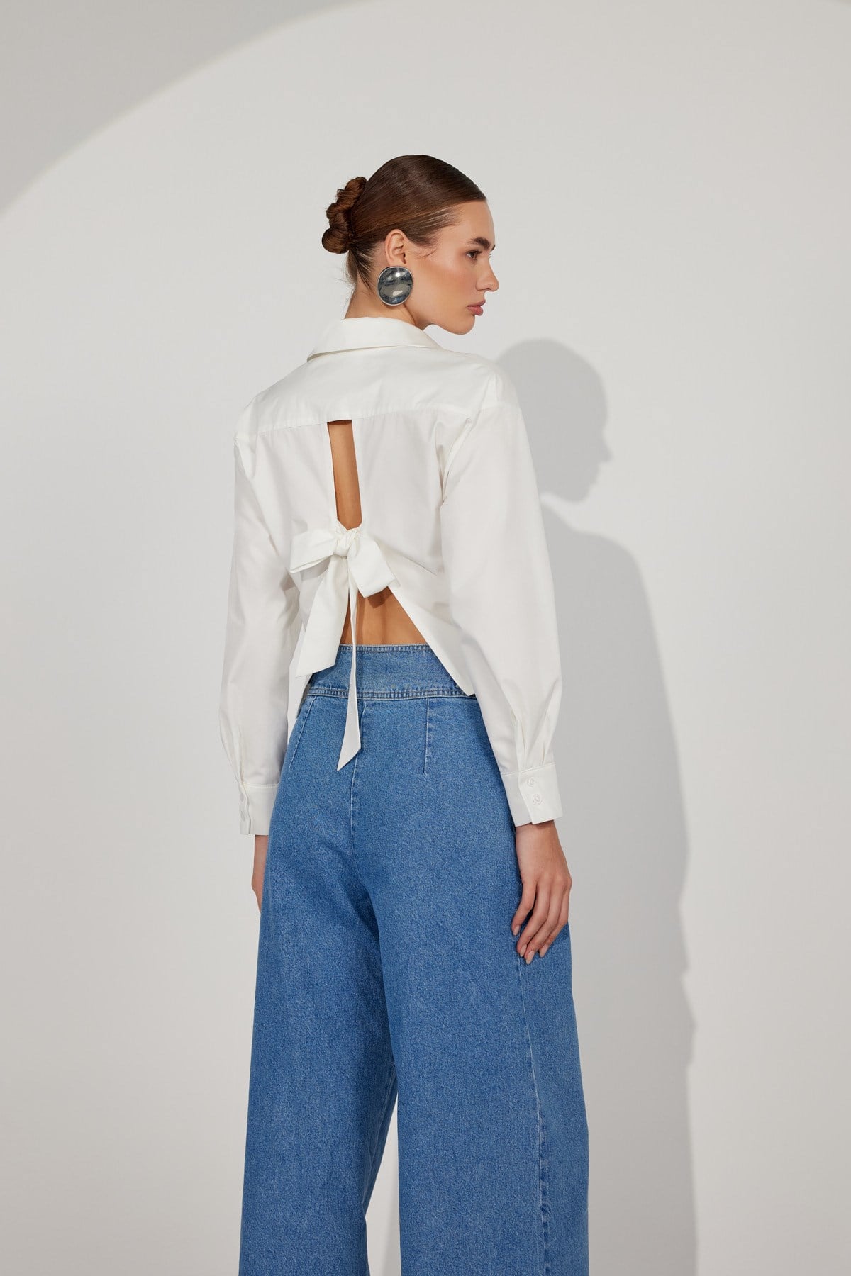Rıbbon Love Shirt White