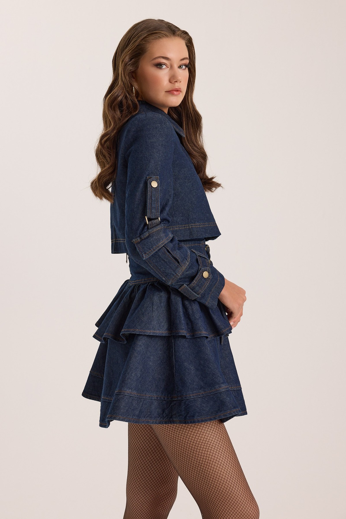Rock Star Denim Jacket DARK BLUE