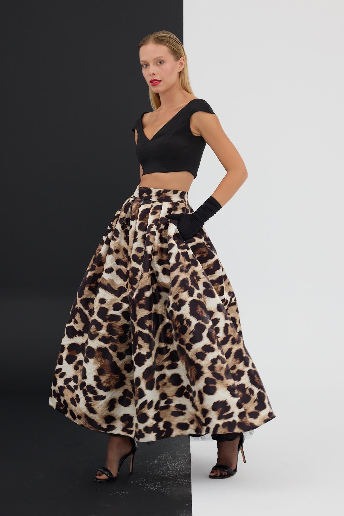 Safari Chic Etek DESENLİ