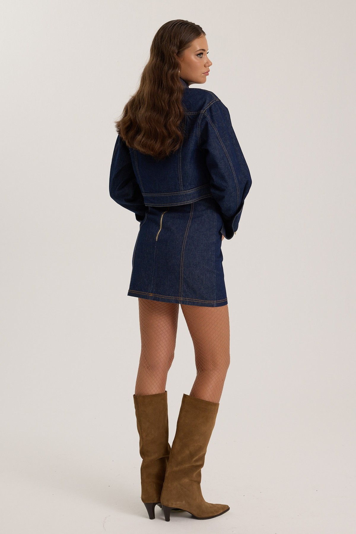Samantha Denim Jacket DARK BLUE