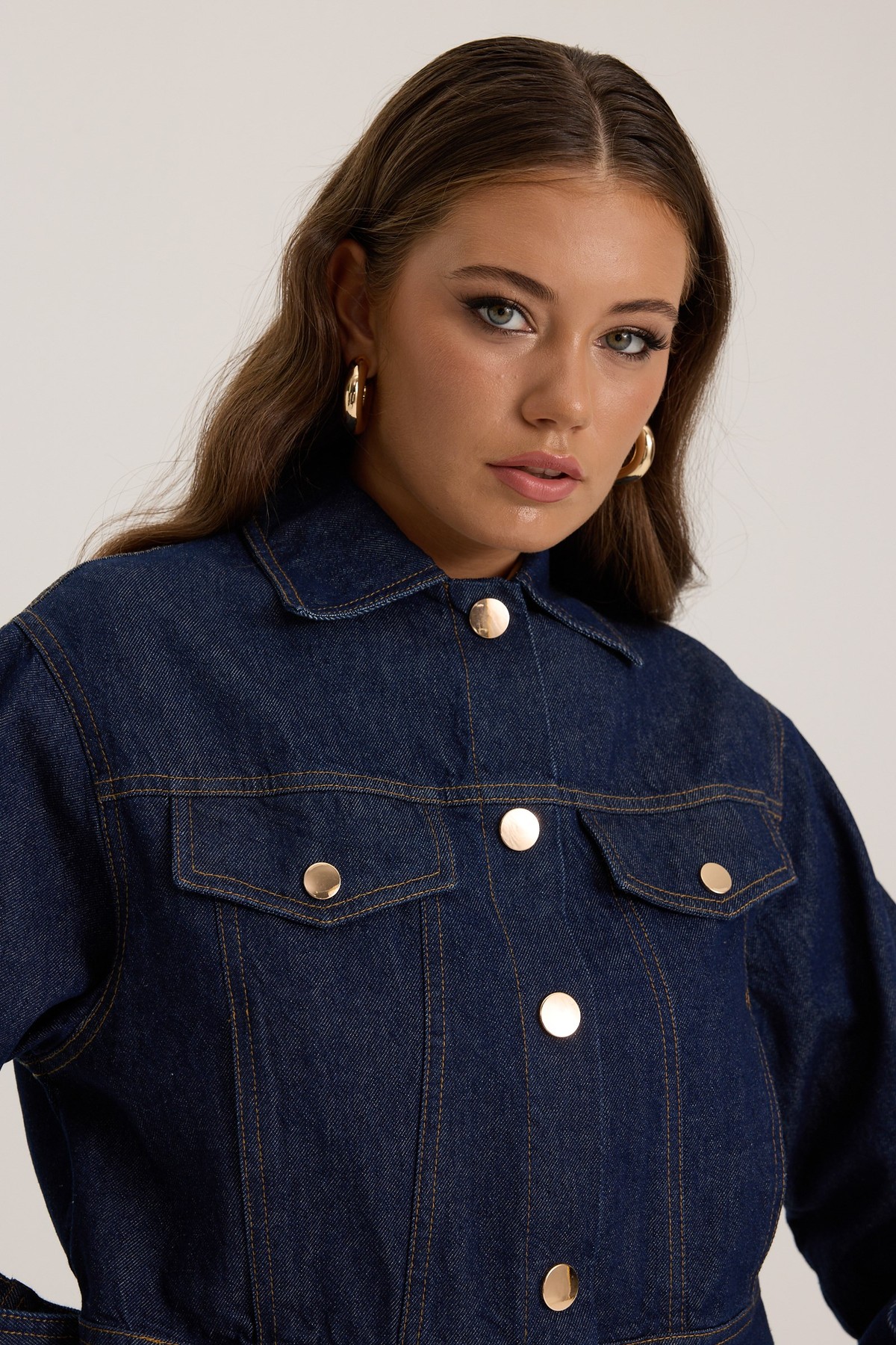 Samantha Denim Jacket DARK BLUE