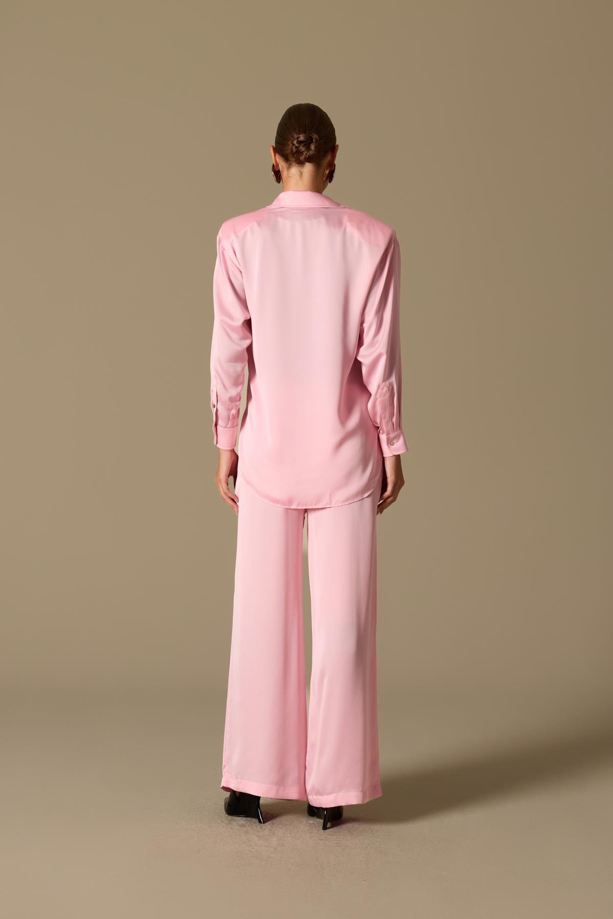 Sateen Touch Pantolon Pink