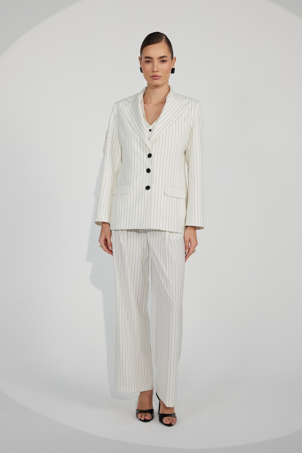 Sculpt Blazer White
