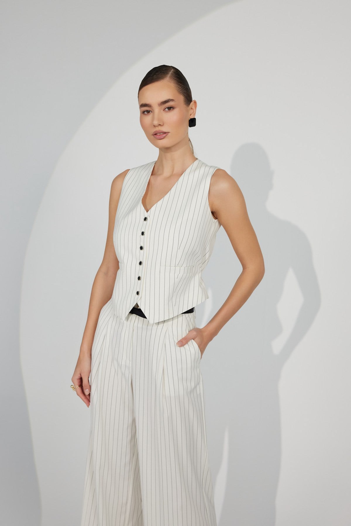 Sculpt Vest White