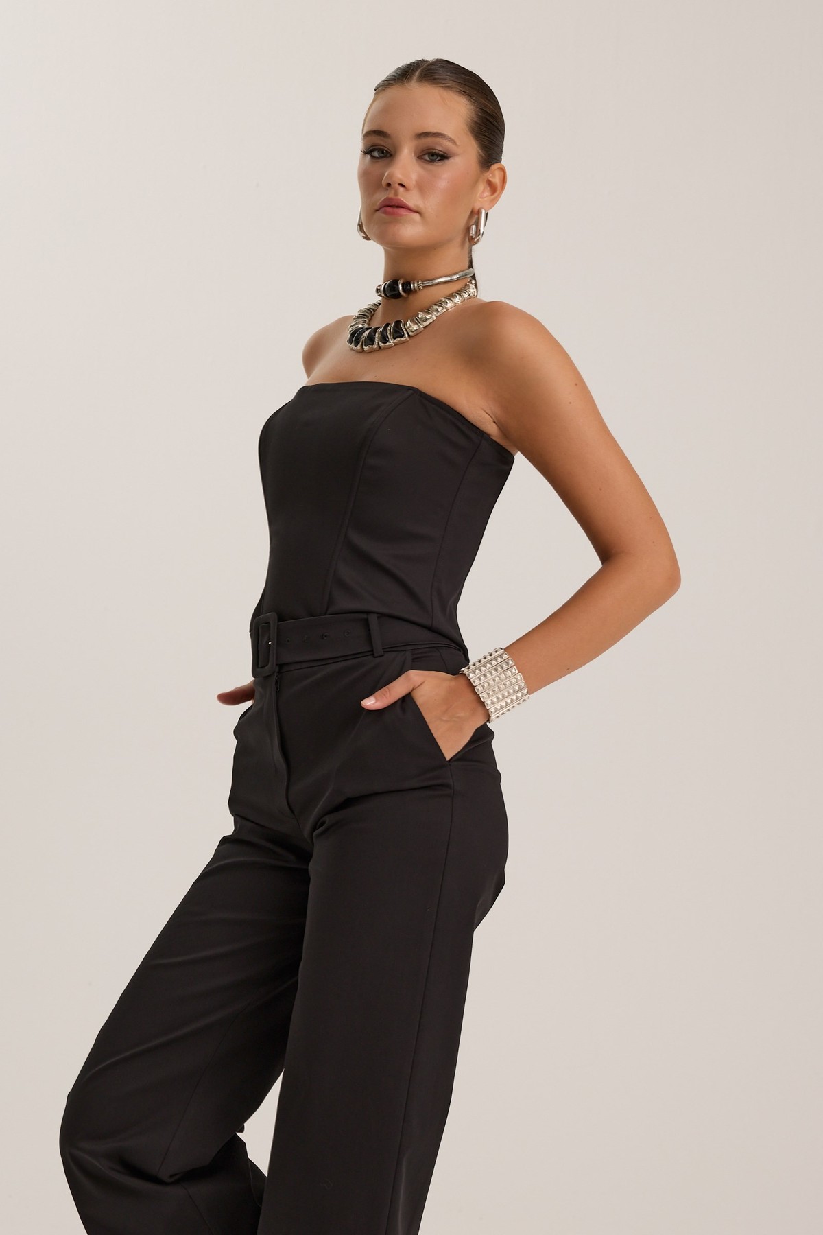 Selena Top Black