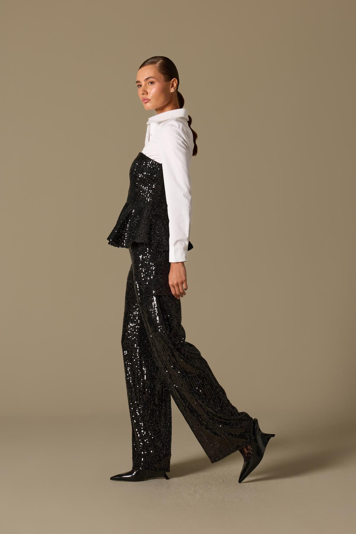 Shine Like A Star Kargo Pantolon Black