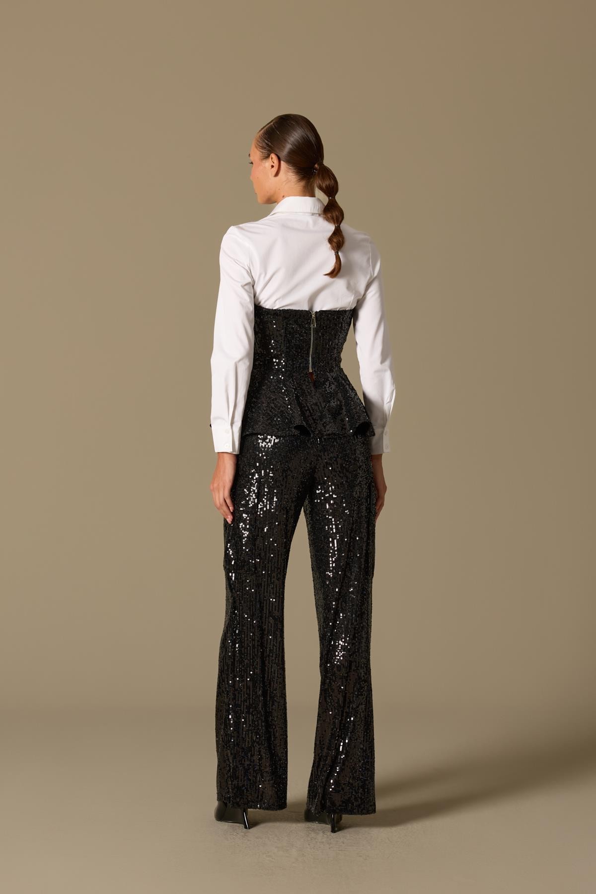 Shine Like A Star Kargo Pantolon Black