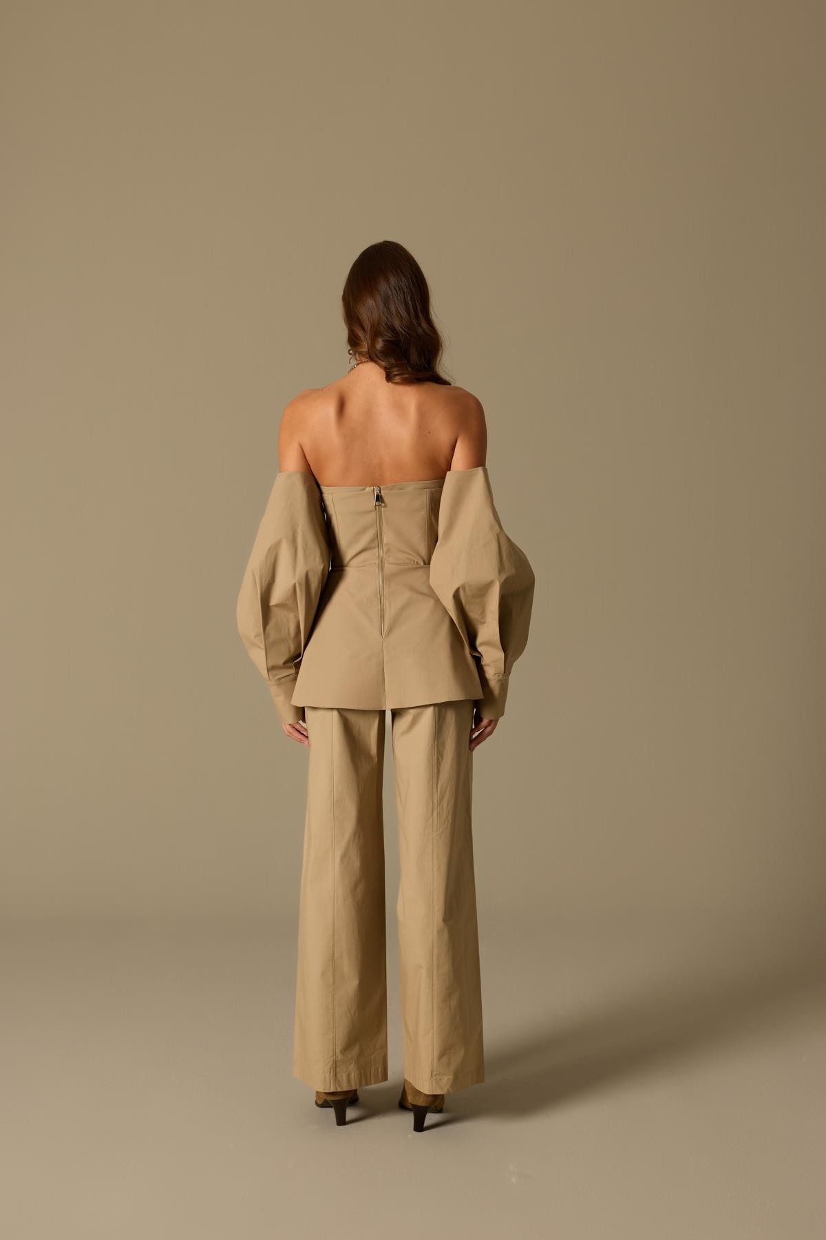 Star Pants Beige
