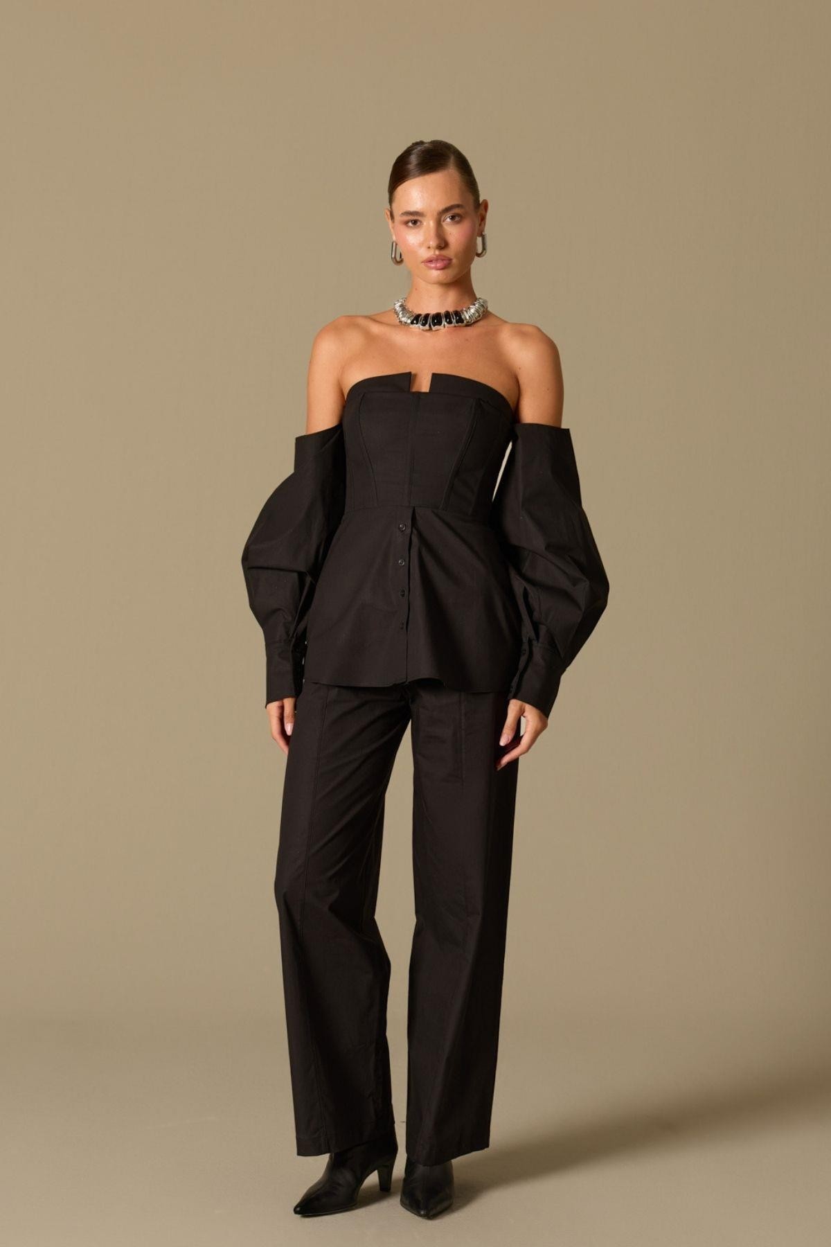 Star Pants Black