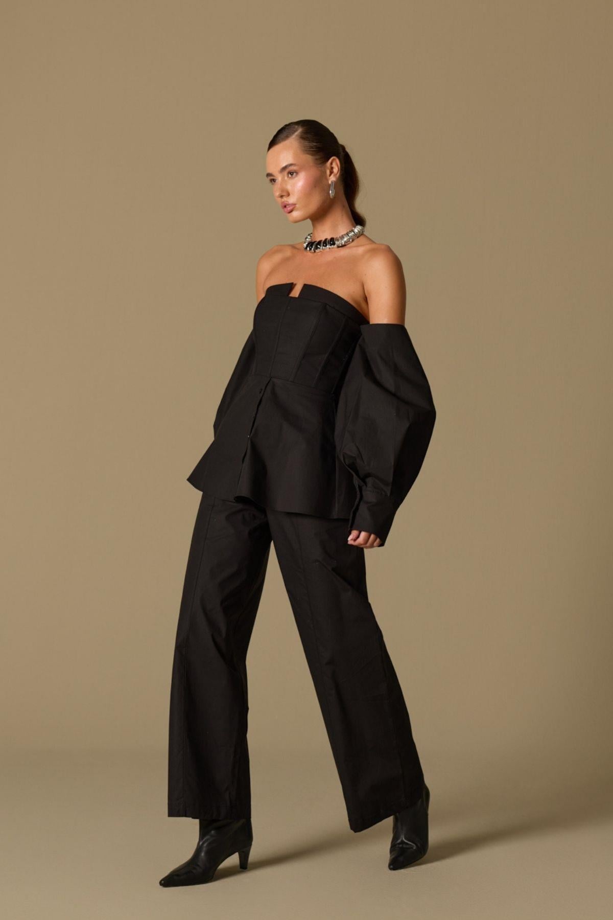 Star Pants Black
