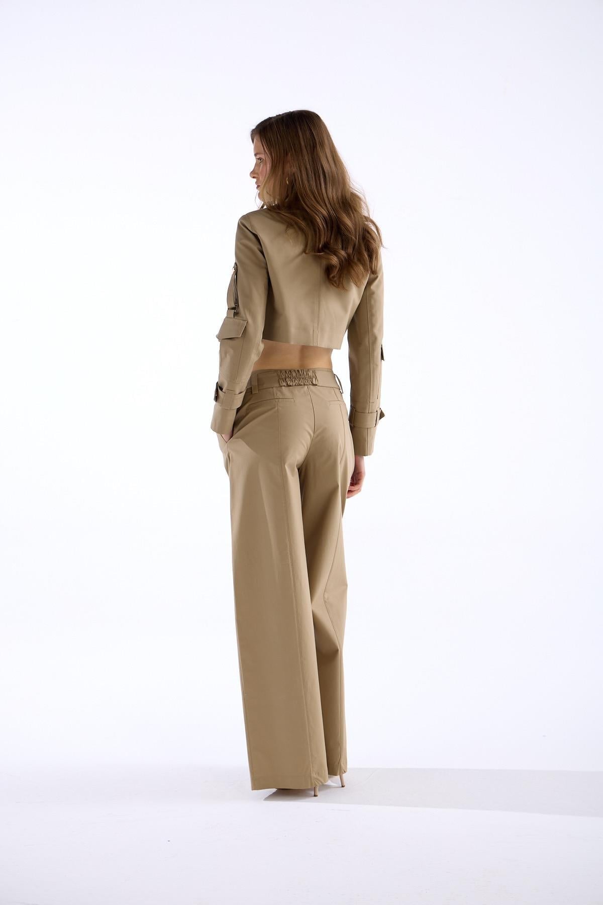 Star Pants Bronze Brown