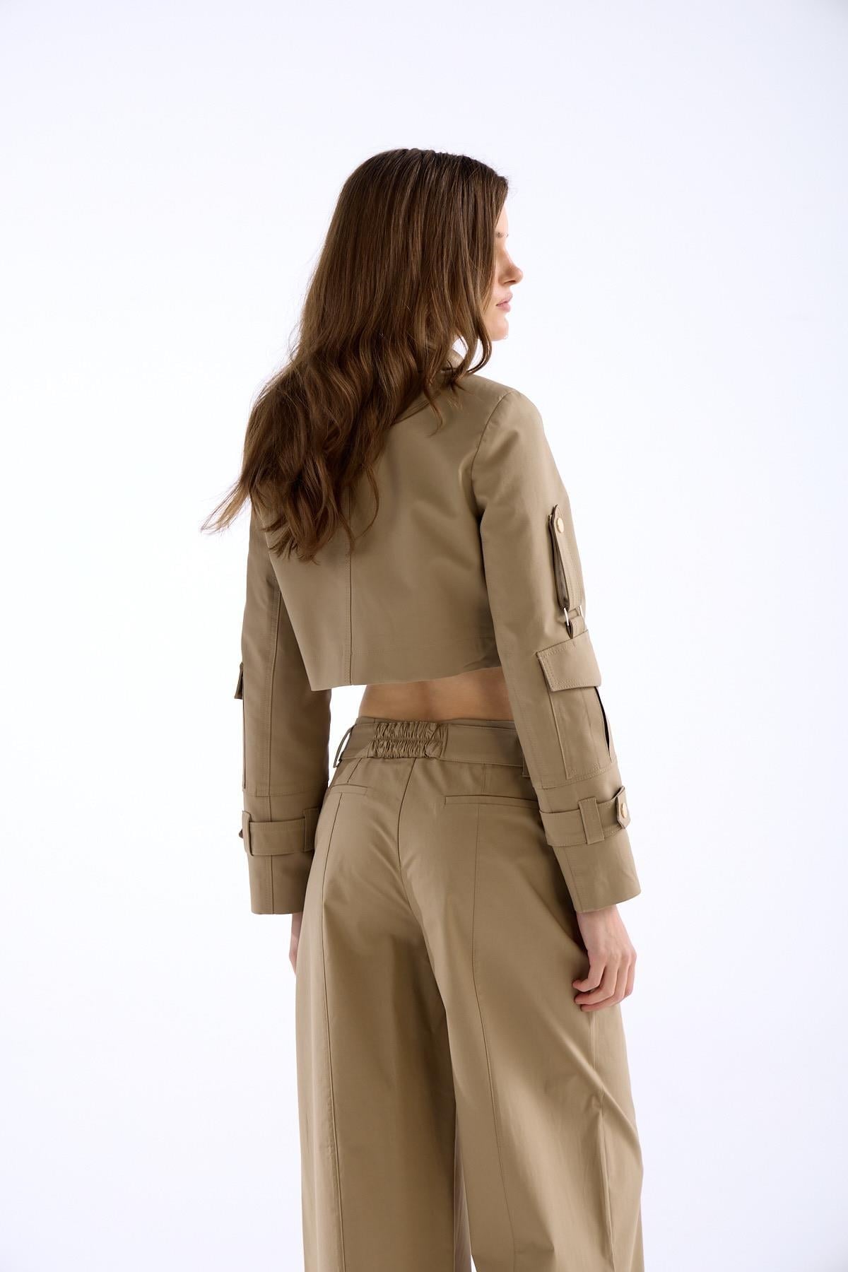 Star Pants Bronze Brown