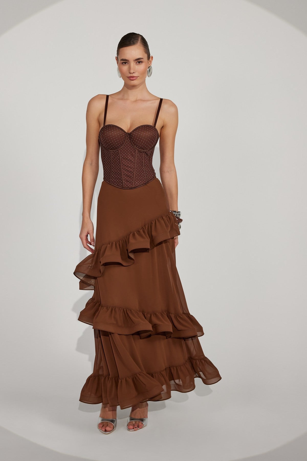 Starlight Corset Brown