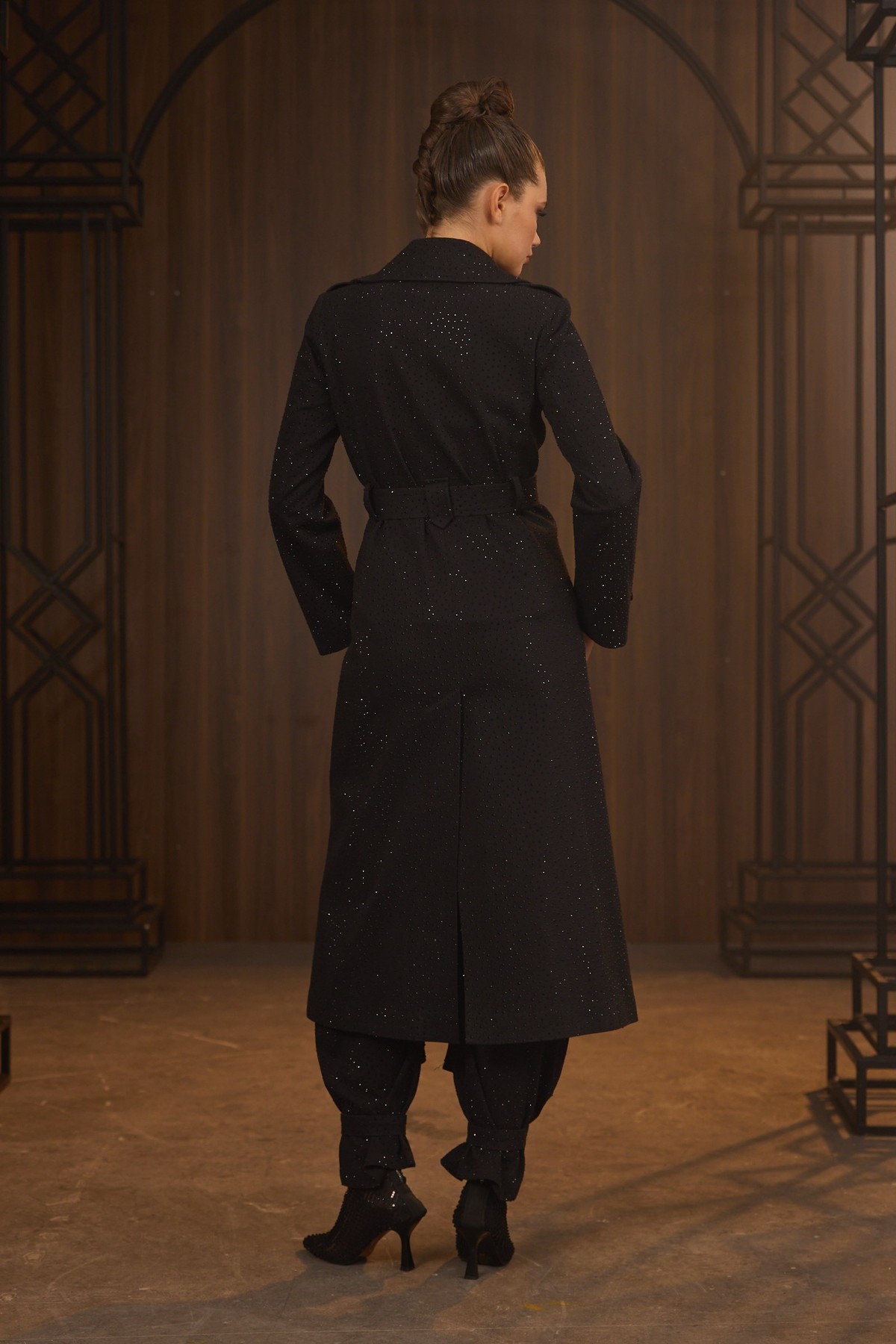 Starlight Trenchcoat Black