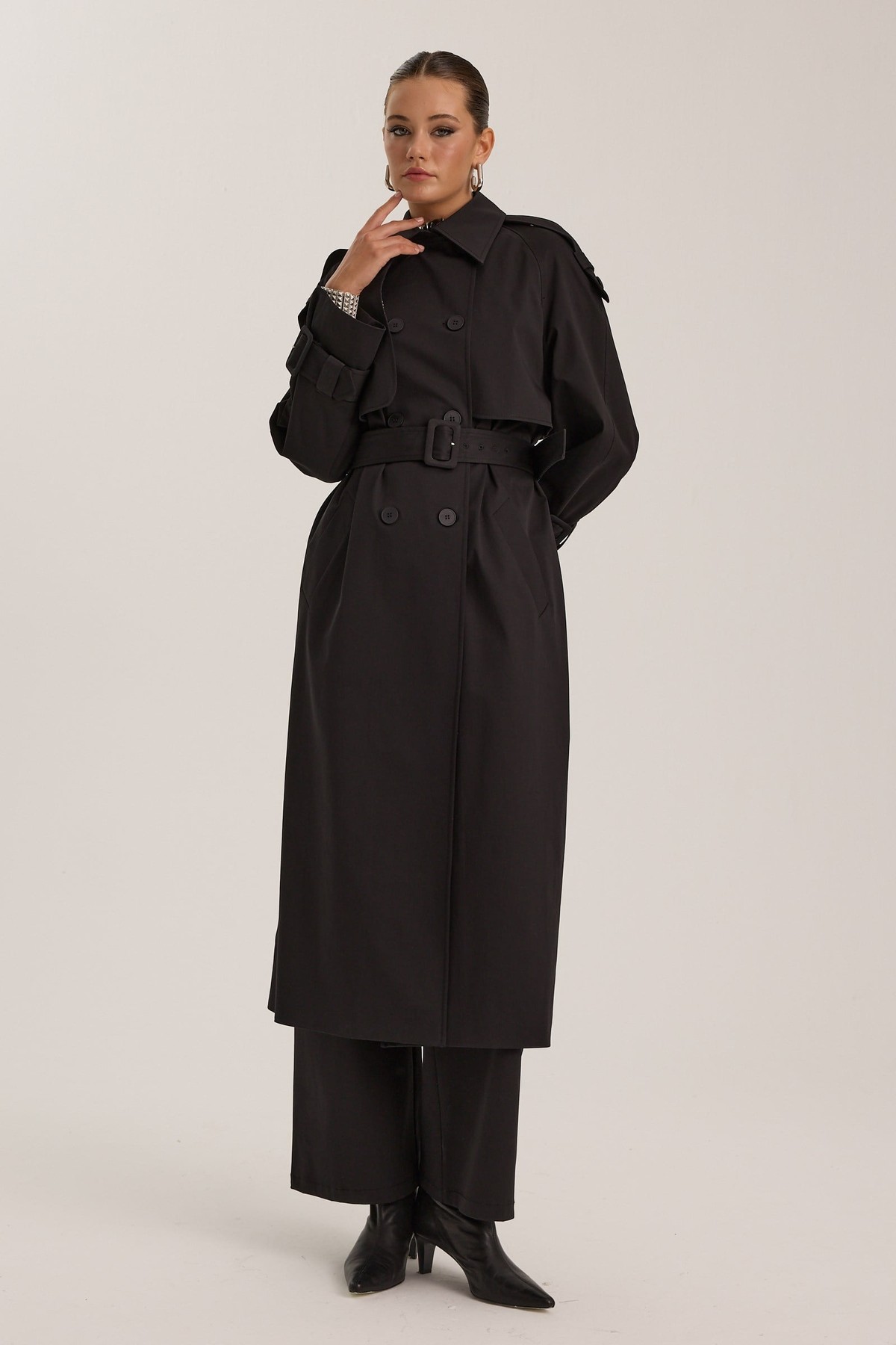 Stella Trenchcoat Black