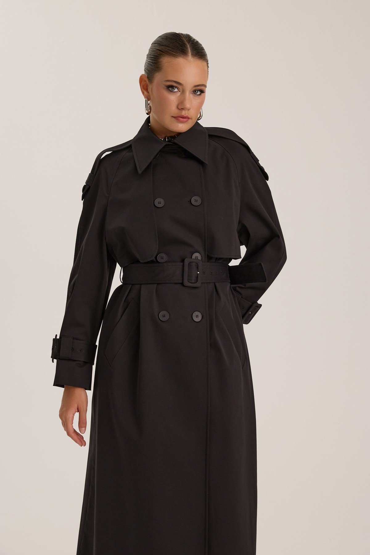 Stella Trenchcoat Black