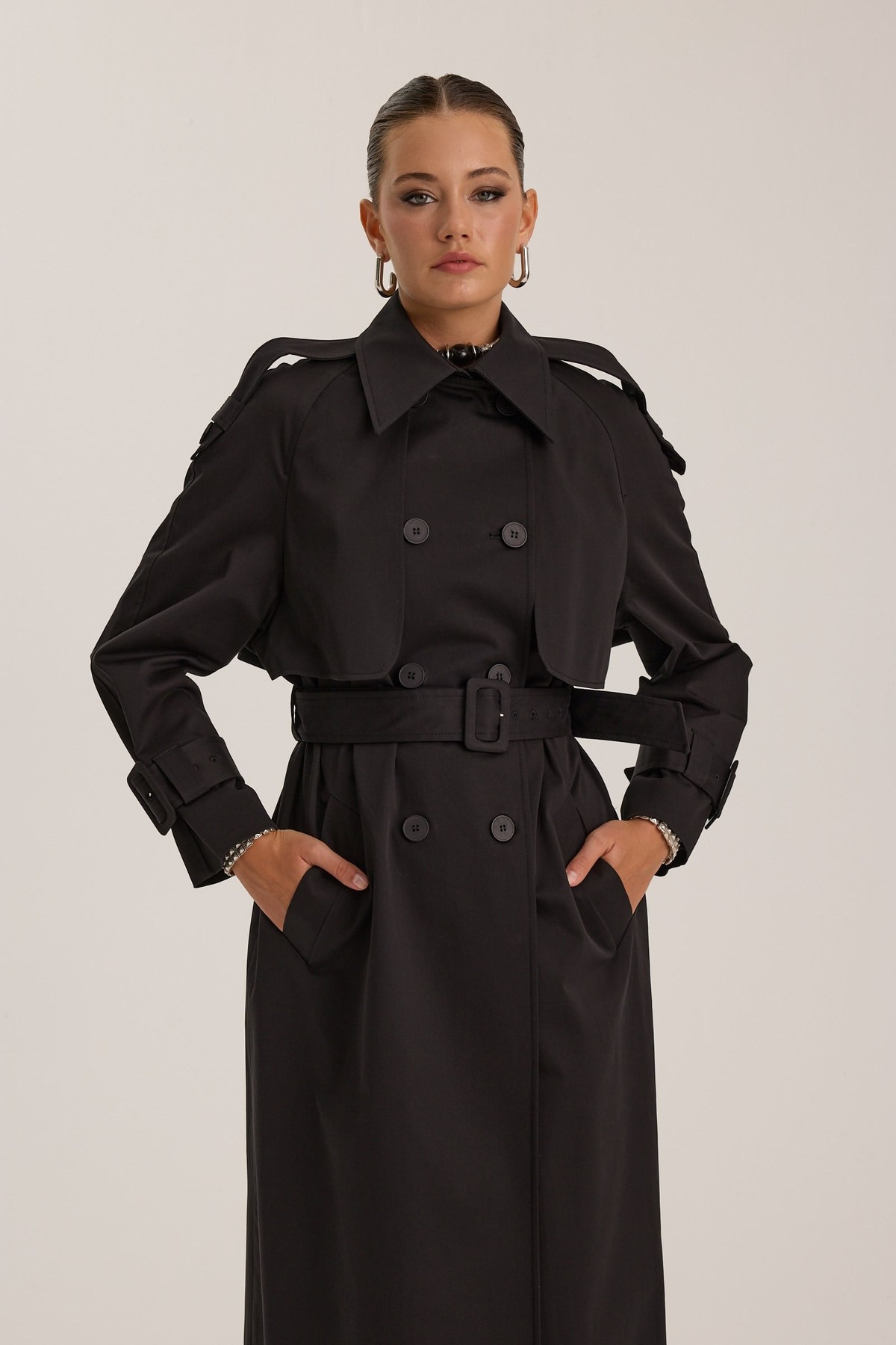 Stella Trenchcoat Black