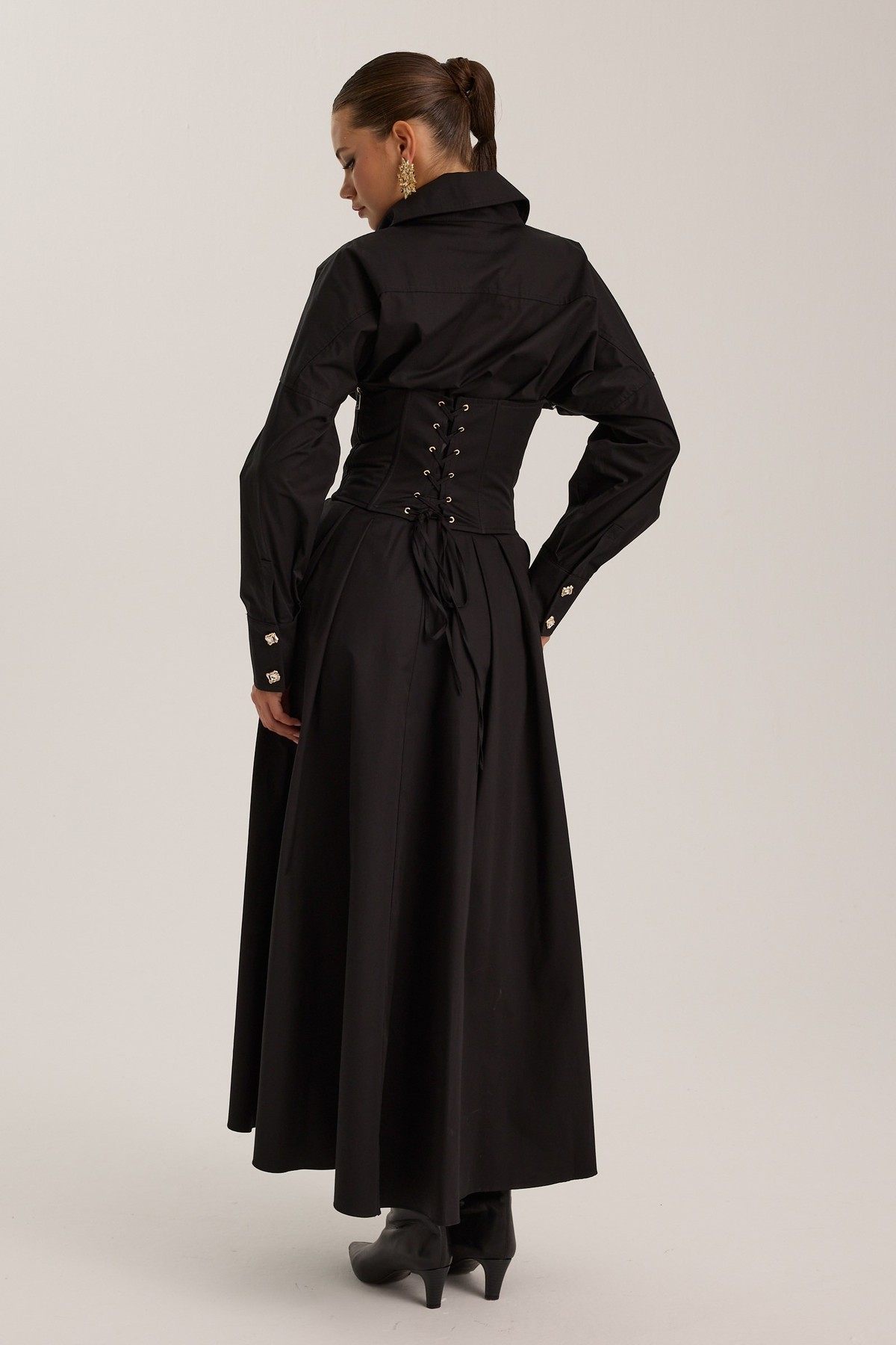 Tailored Grace Dress Black