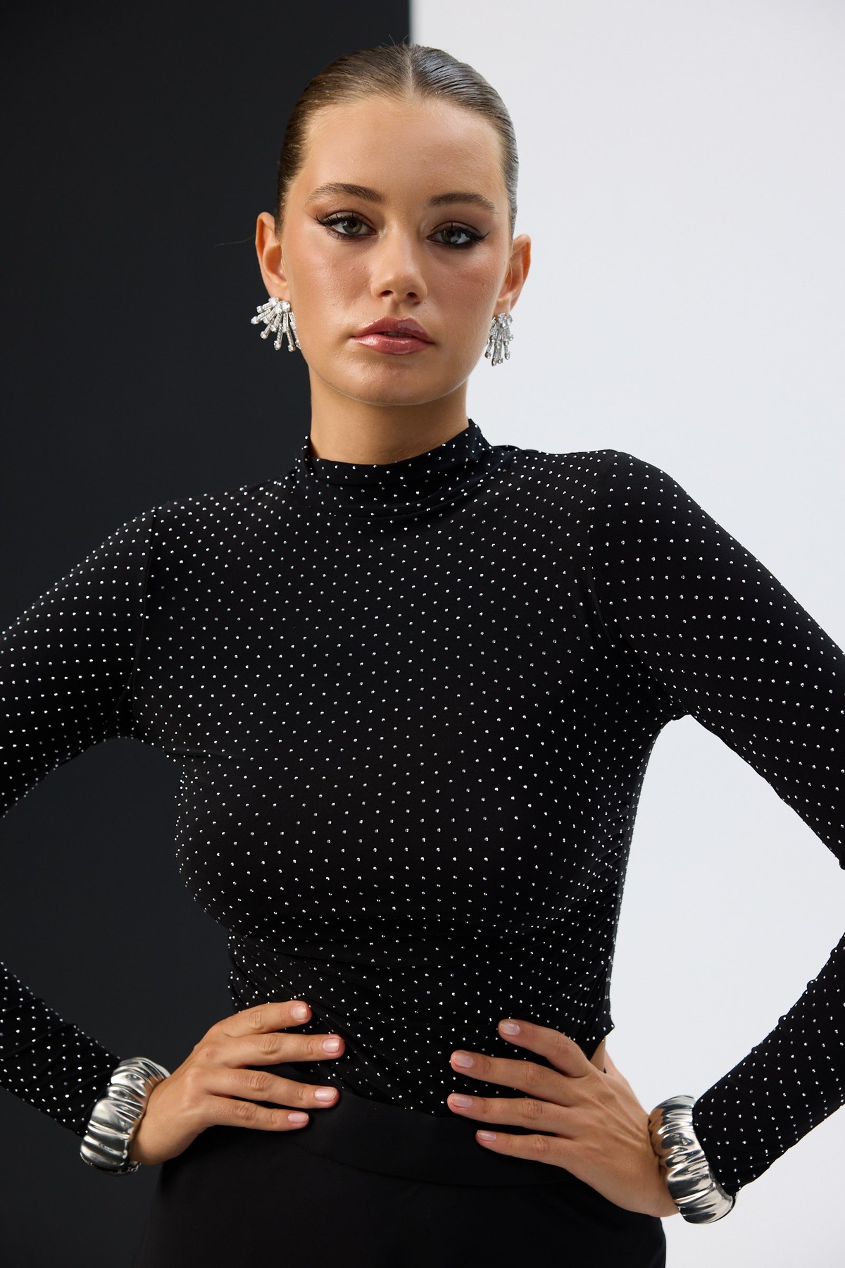 The After Dark Bodysuit Black
