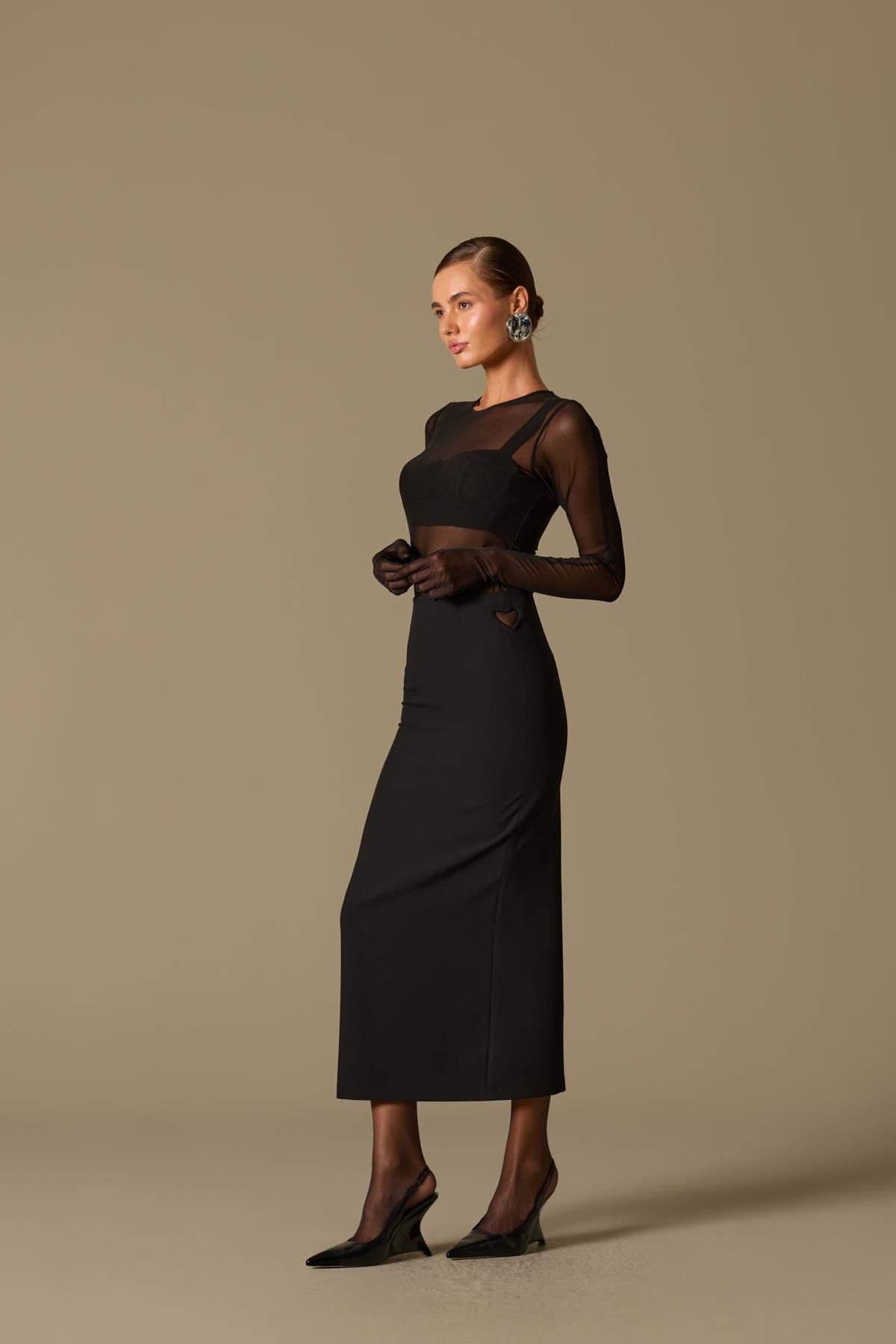 The Amour Iconic Skirt Black