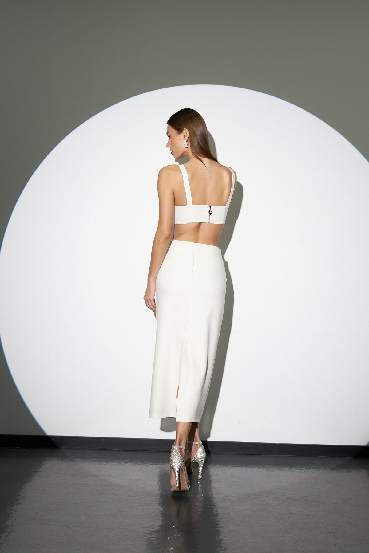 The Amour Iconic Skirt Ecru
