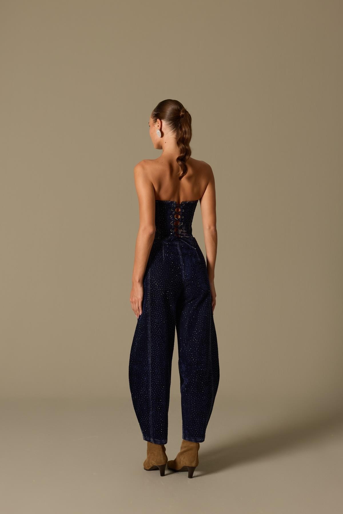 The Aura Crystal Pant DARK BLUE