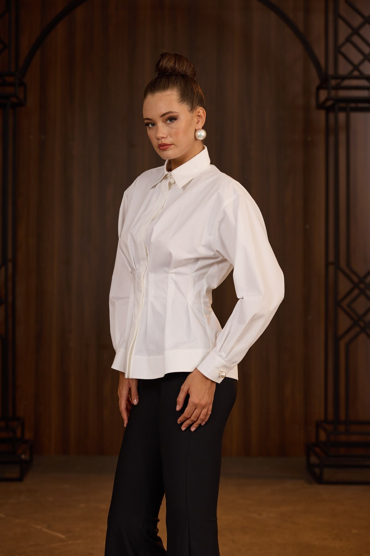 The Cinch Shirt White