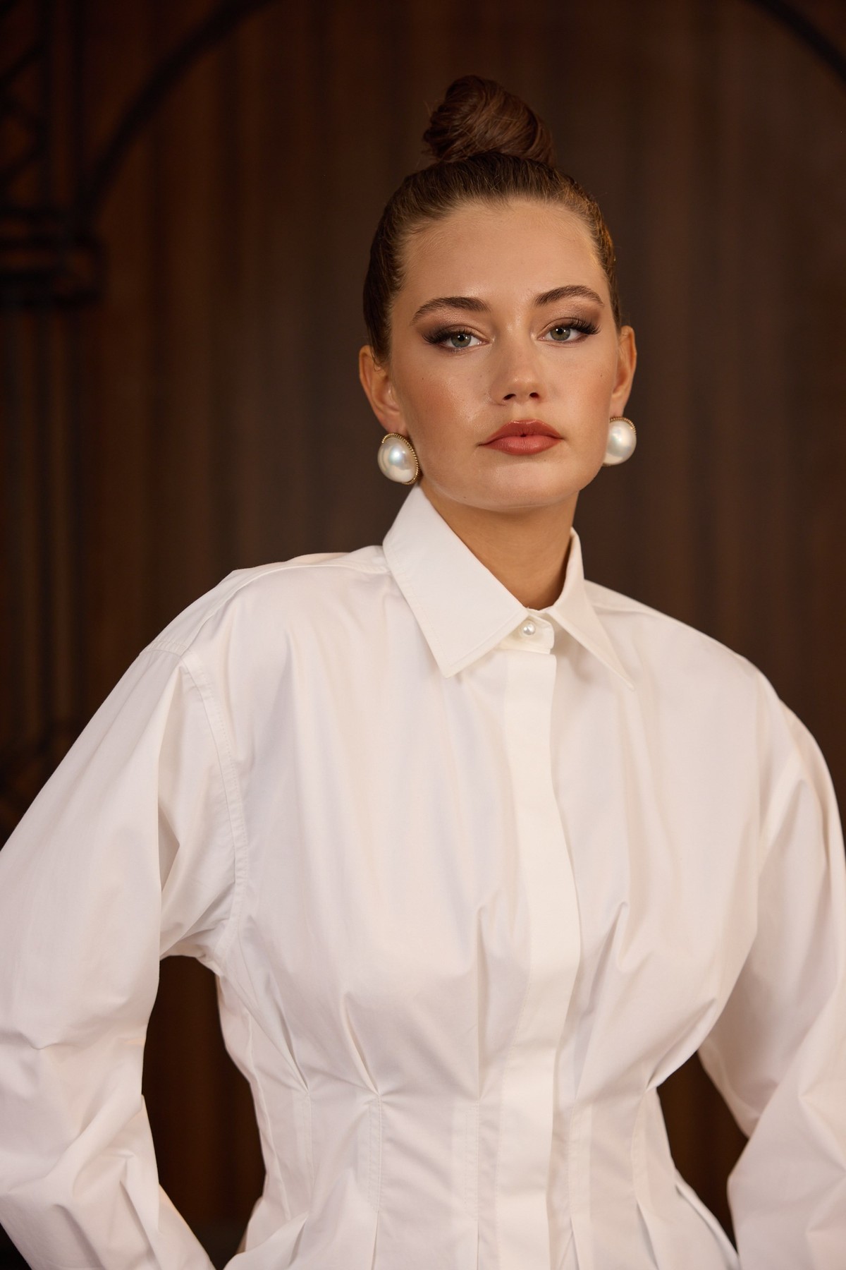 The Cinch Shirt White