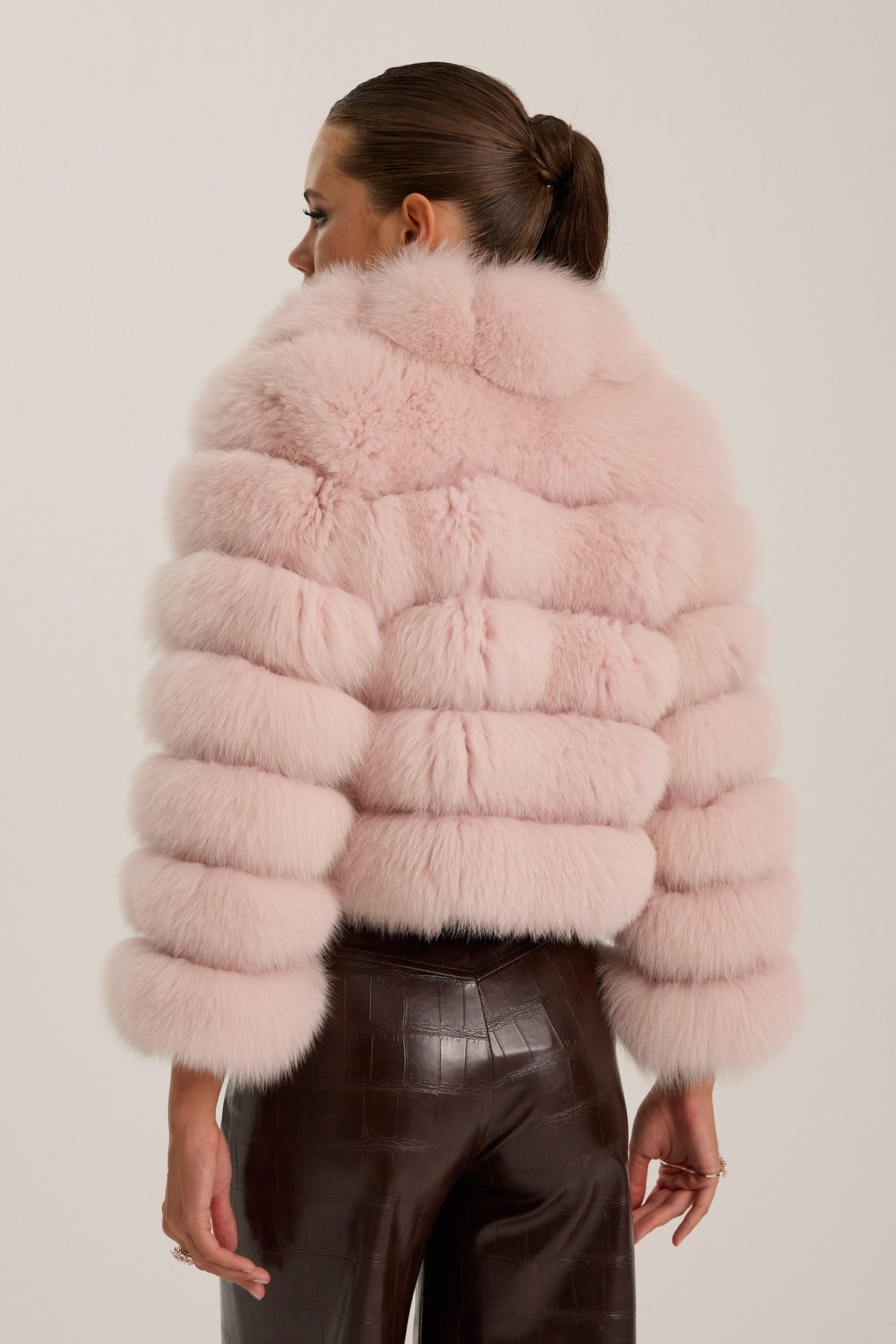 The Cloud Fur Jacket Pink