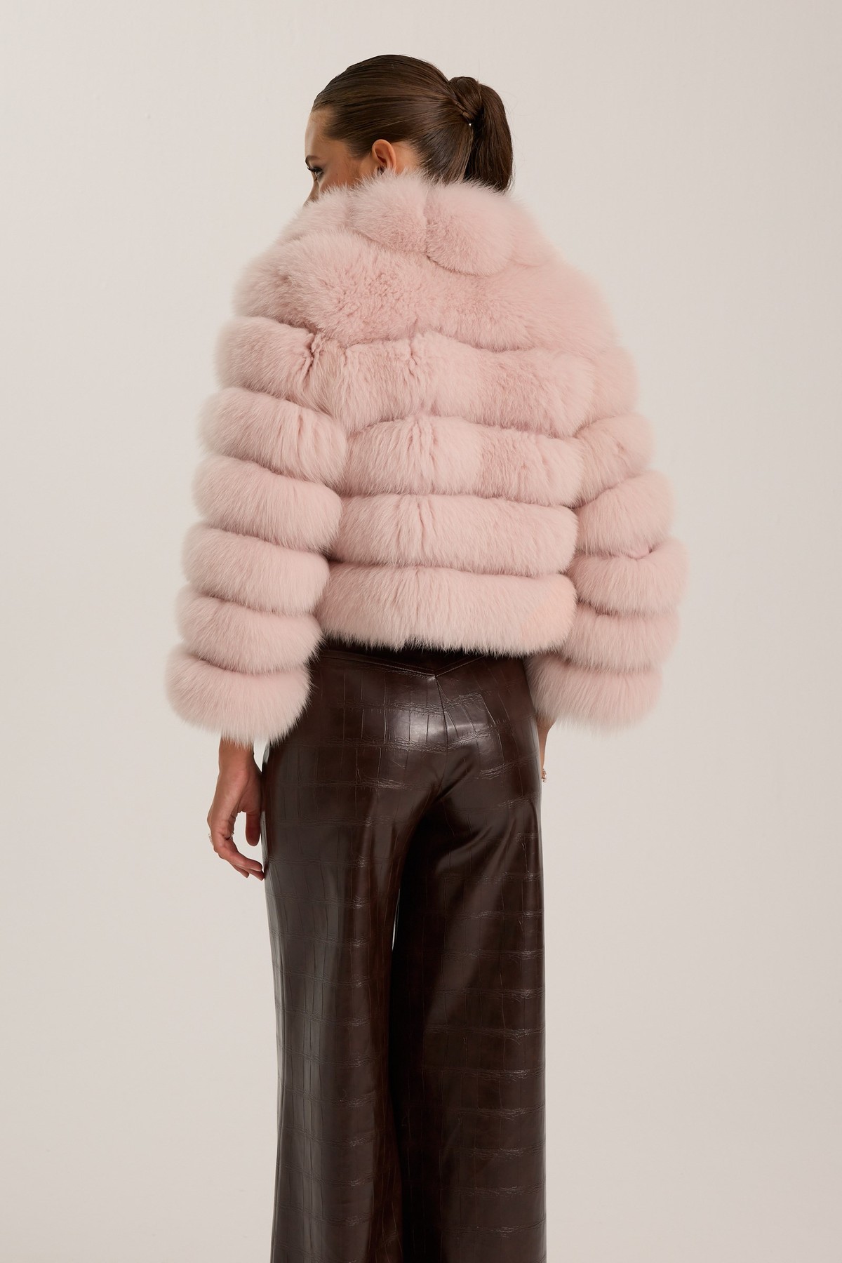 The Cloud Fur Jacket Pink