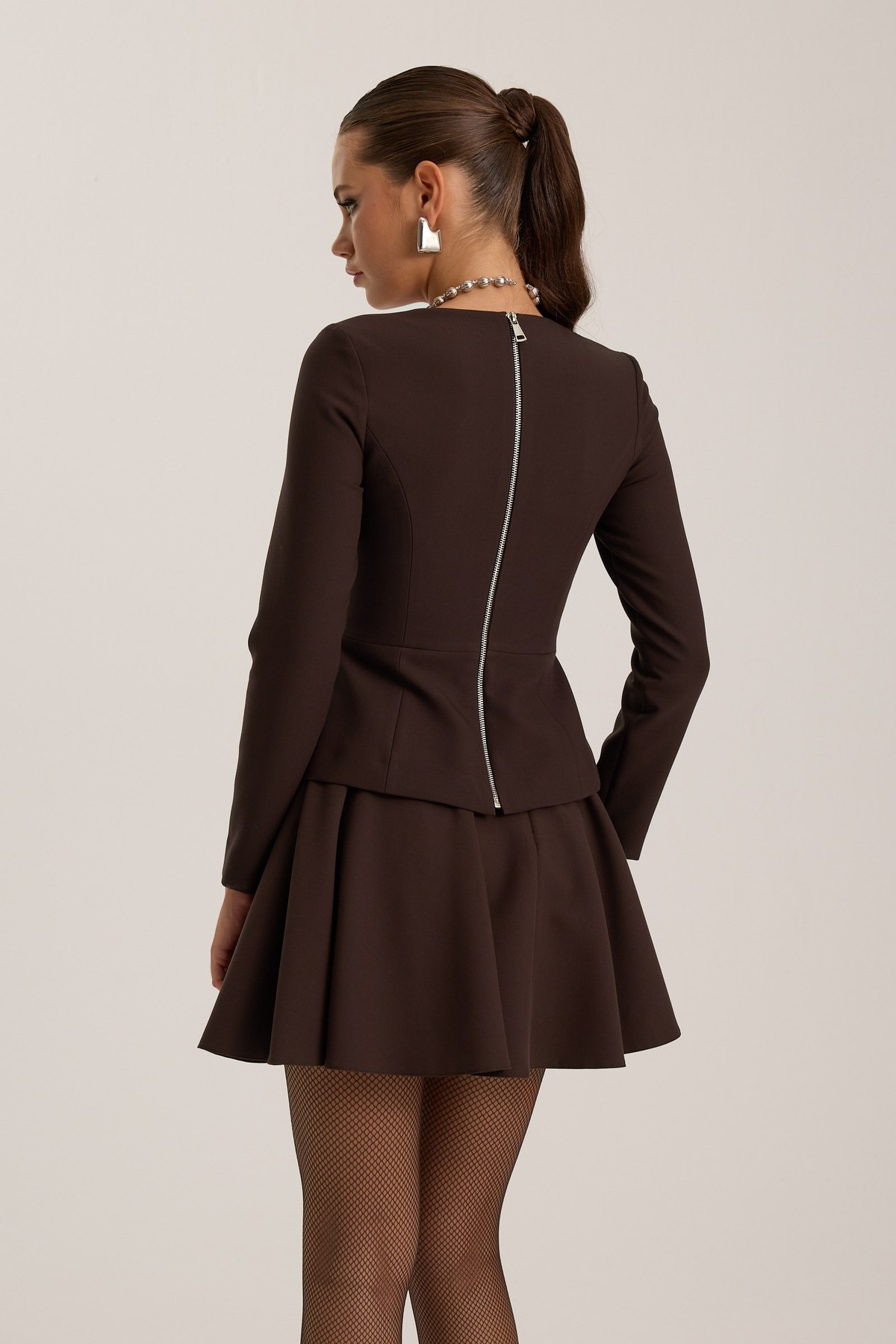 The Code Bustier Brown