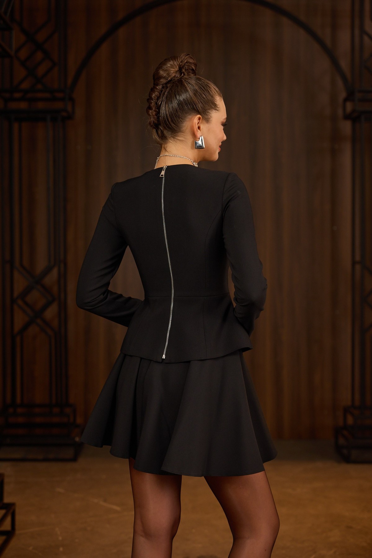 The Code Mini Skirt Black