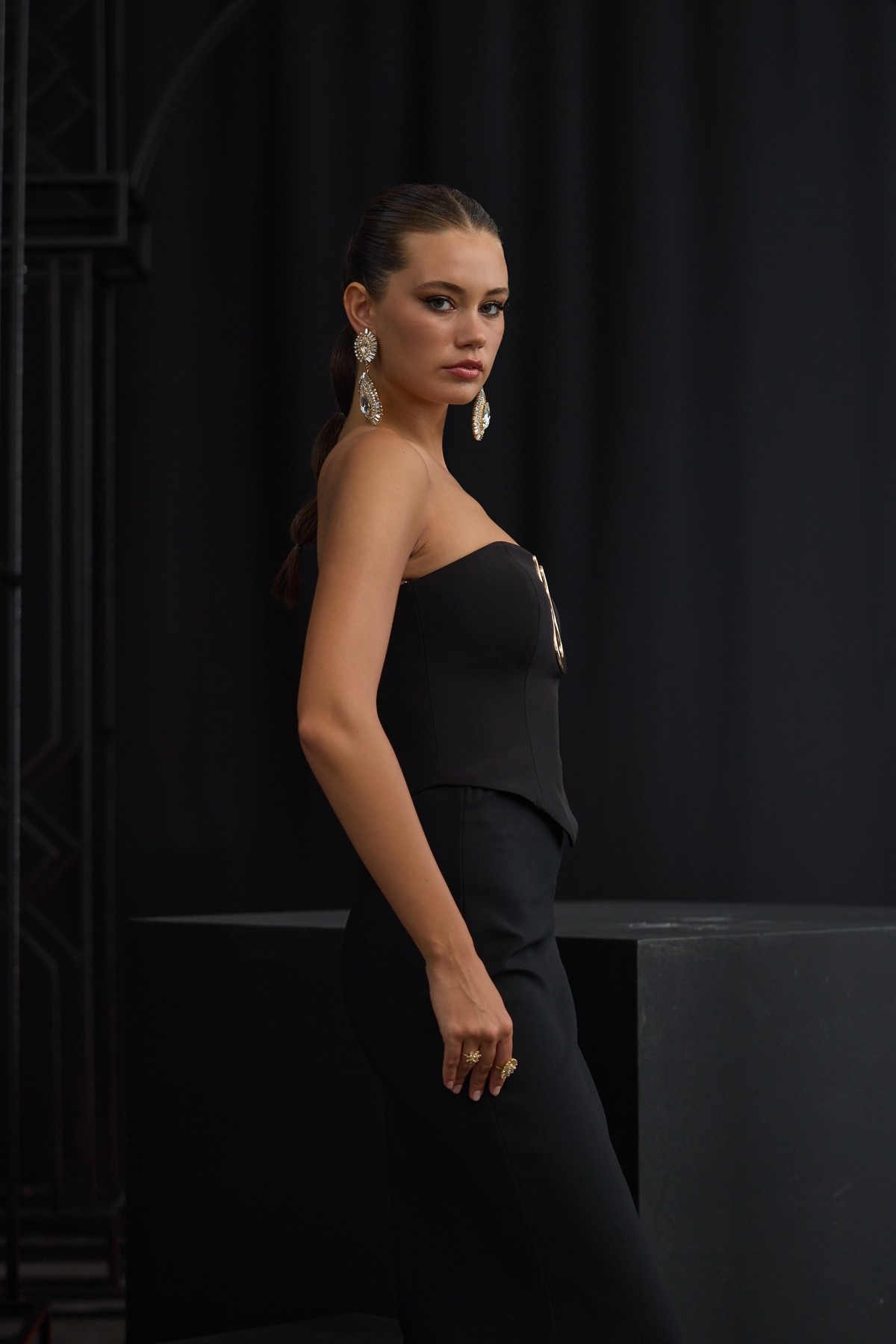The Curve Bustier Black