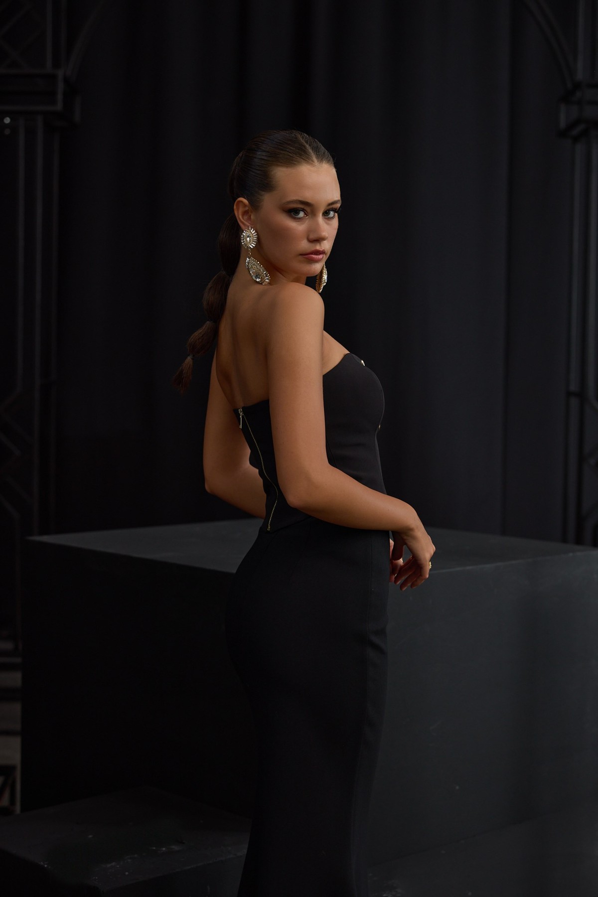 The Curve Bustier Black