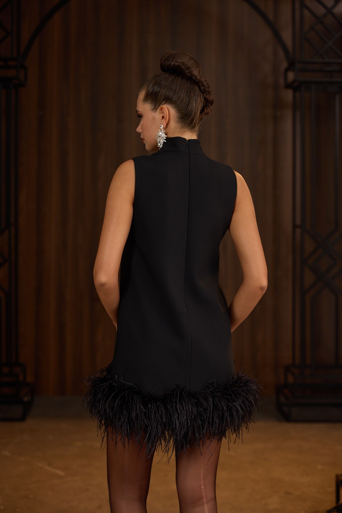 The Diva Mini Dress Black