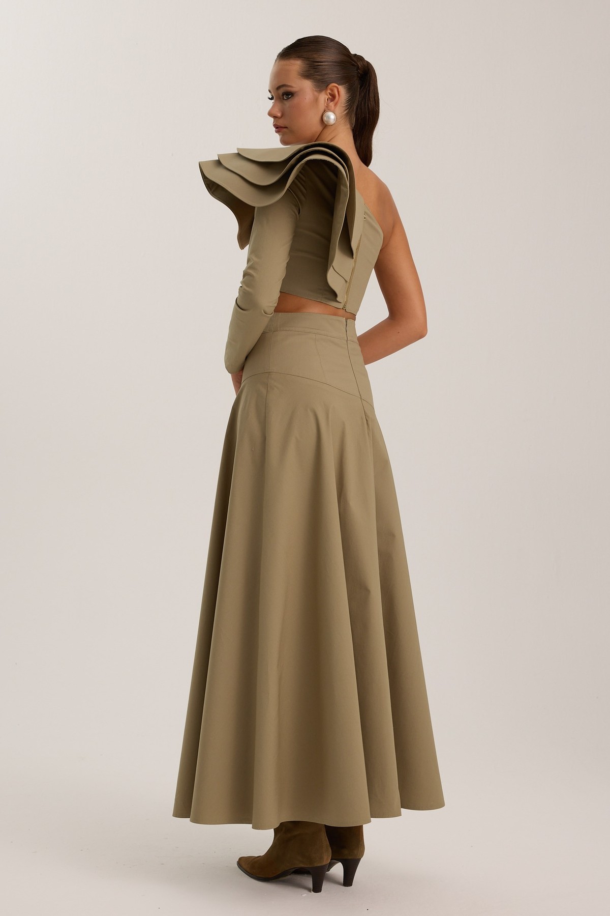 The Drama Bustier Beige