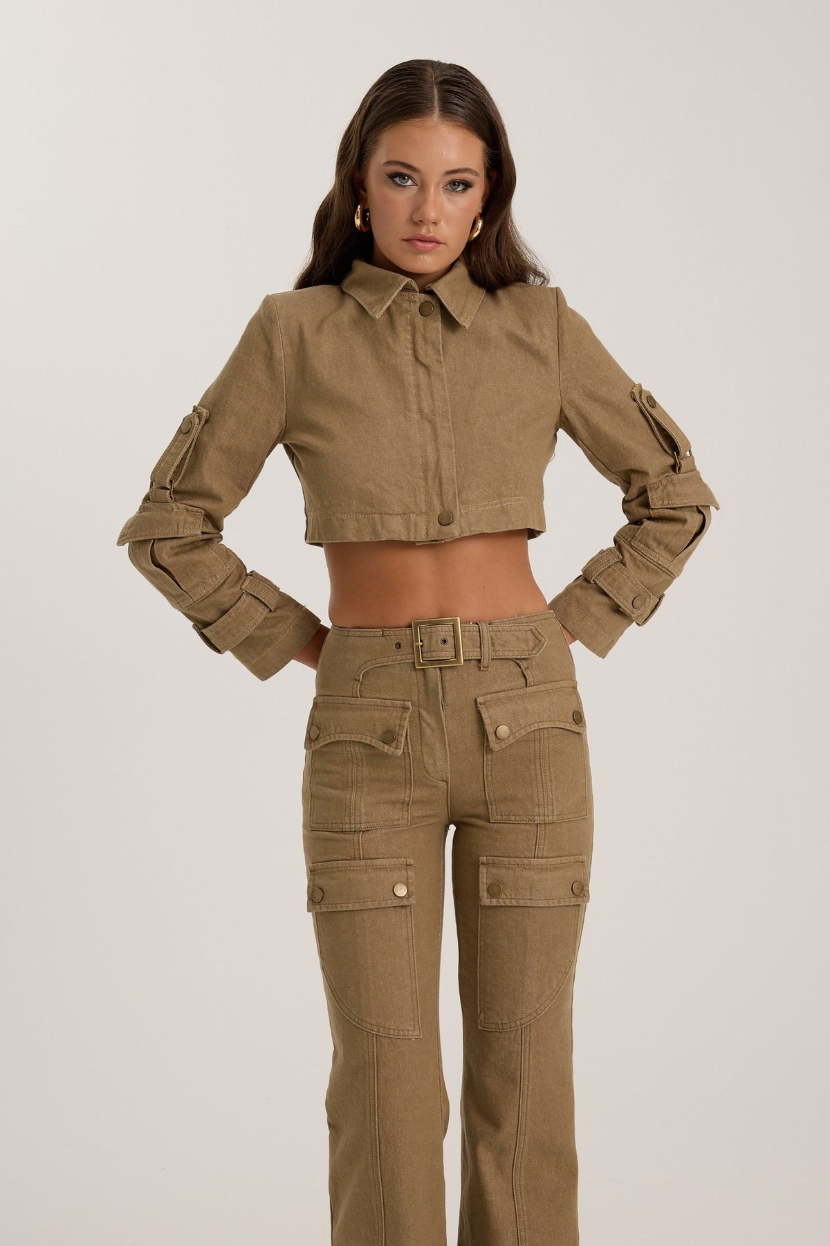 The Force Denim Pants Tint Mink