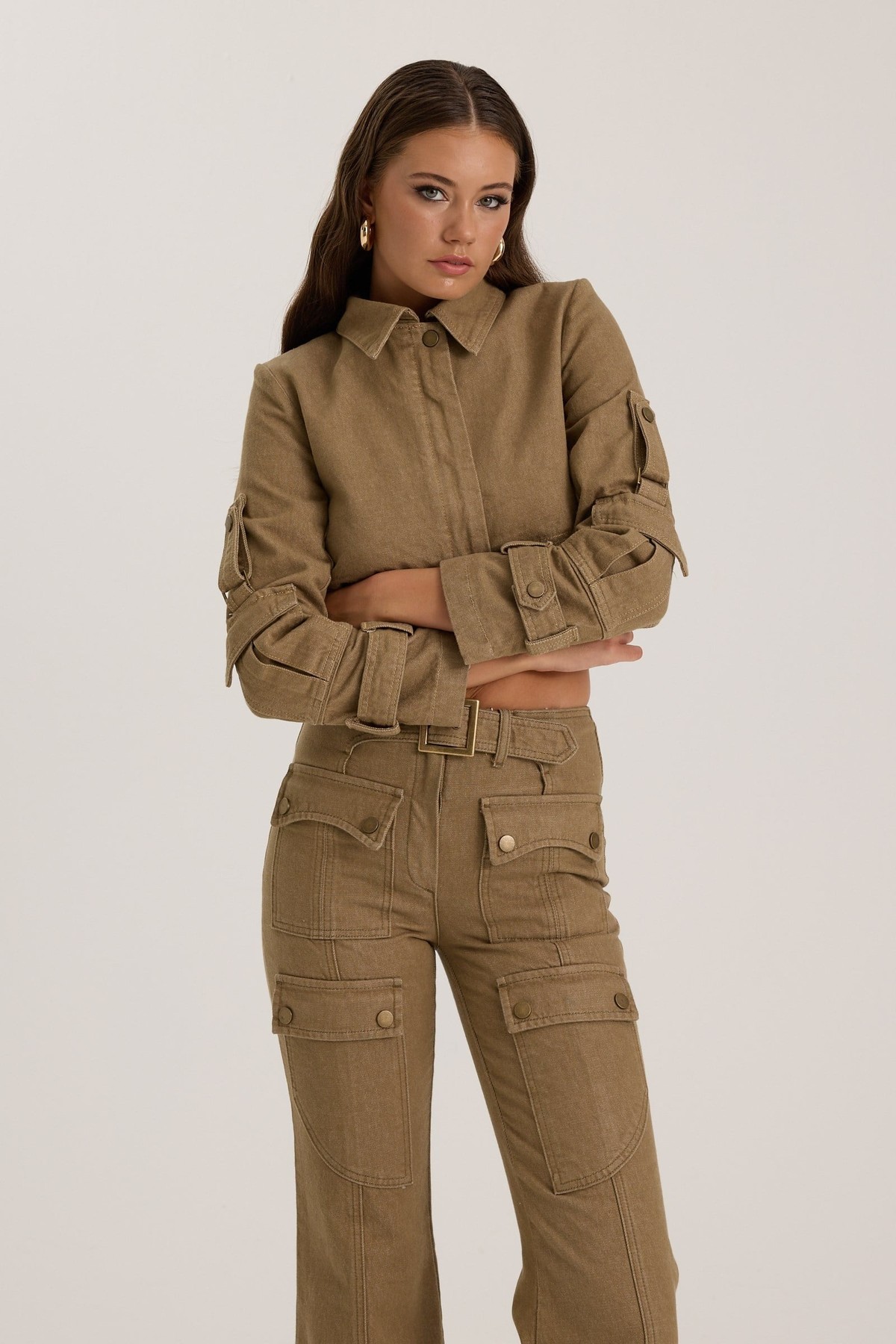 The Force Denim Pants Tint Mink