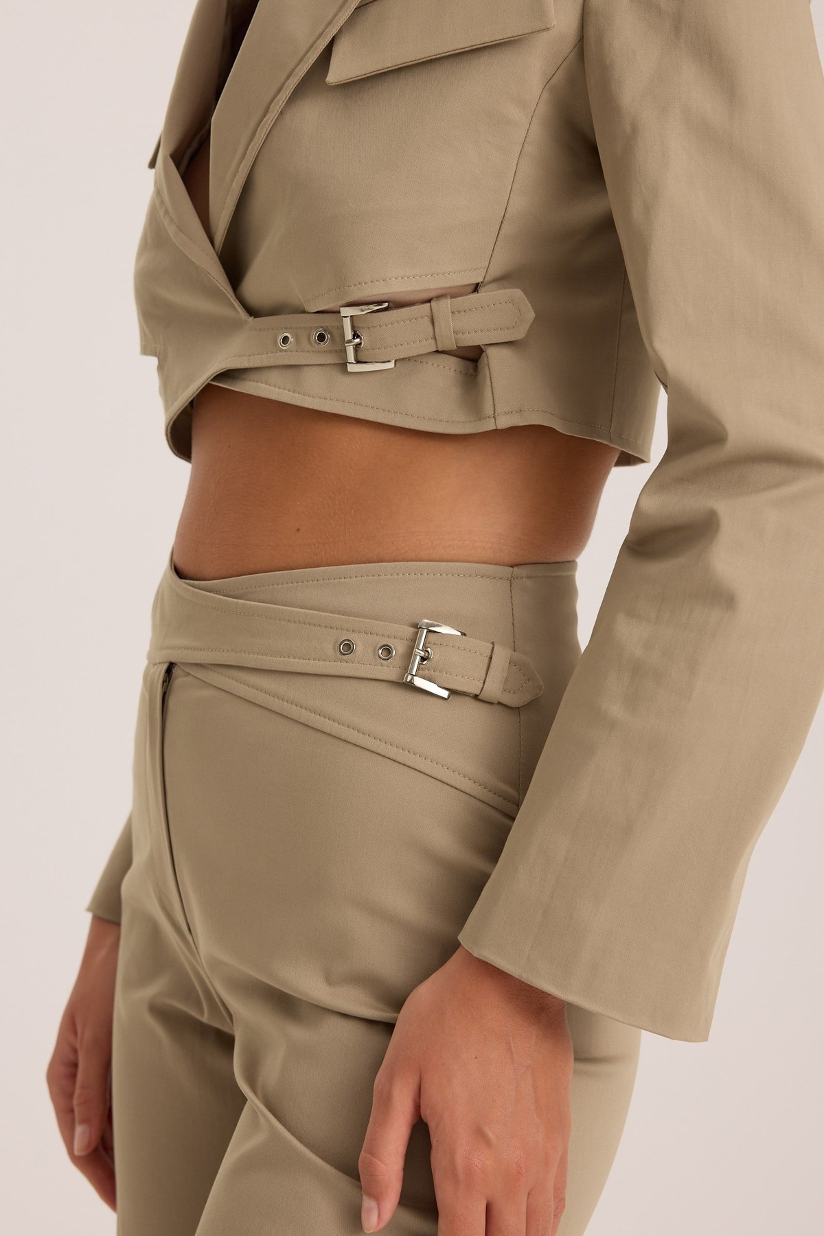 The Frame Jacket Beige