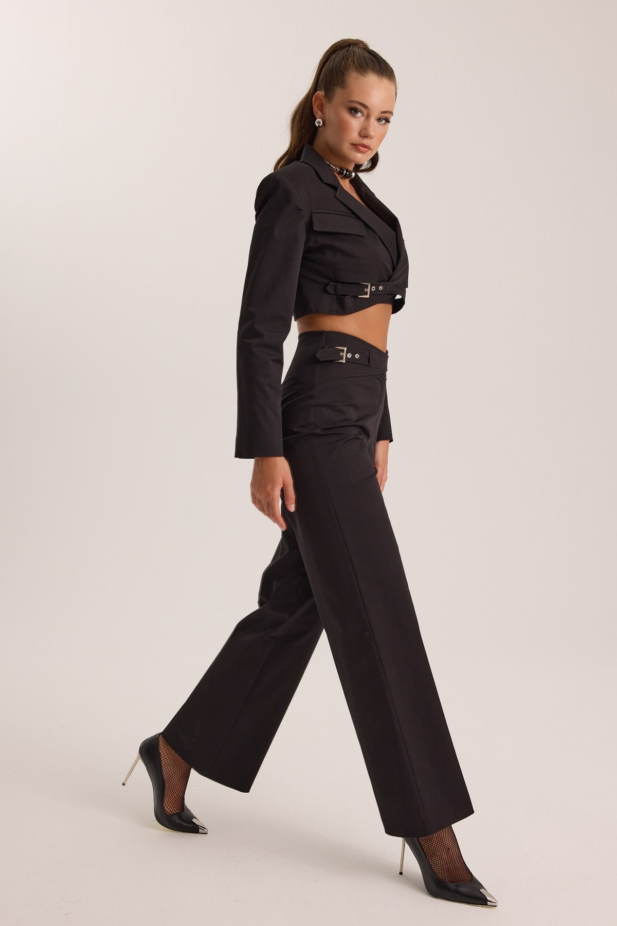 The Frame Pant Black