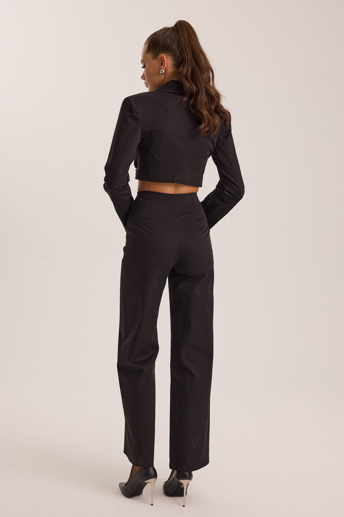 The Frame Pant Black