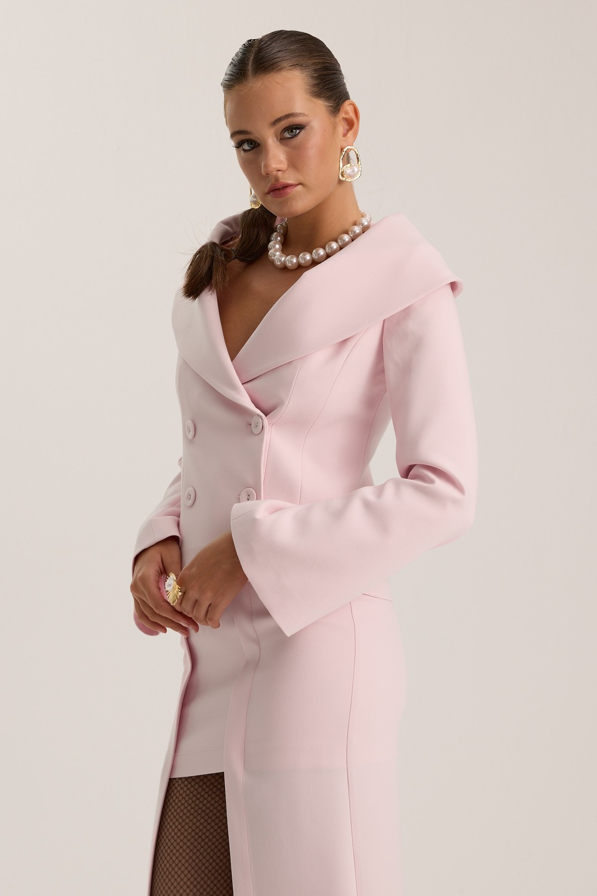The Frame Skirt Pink